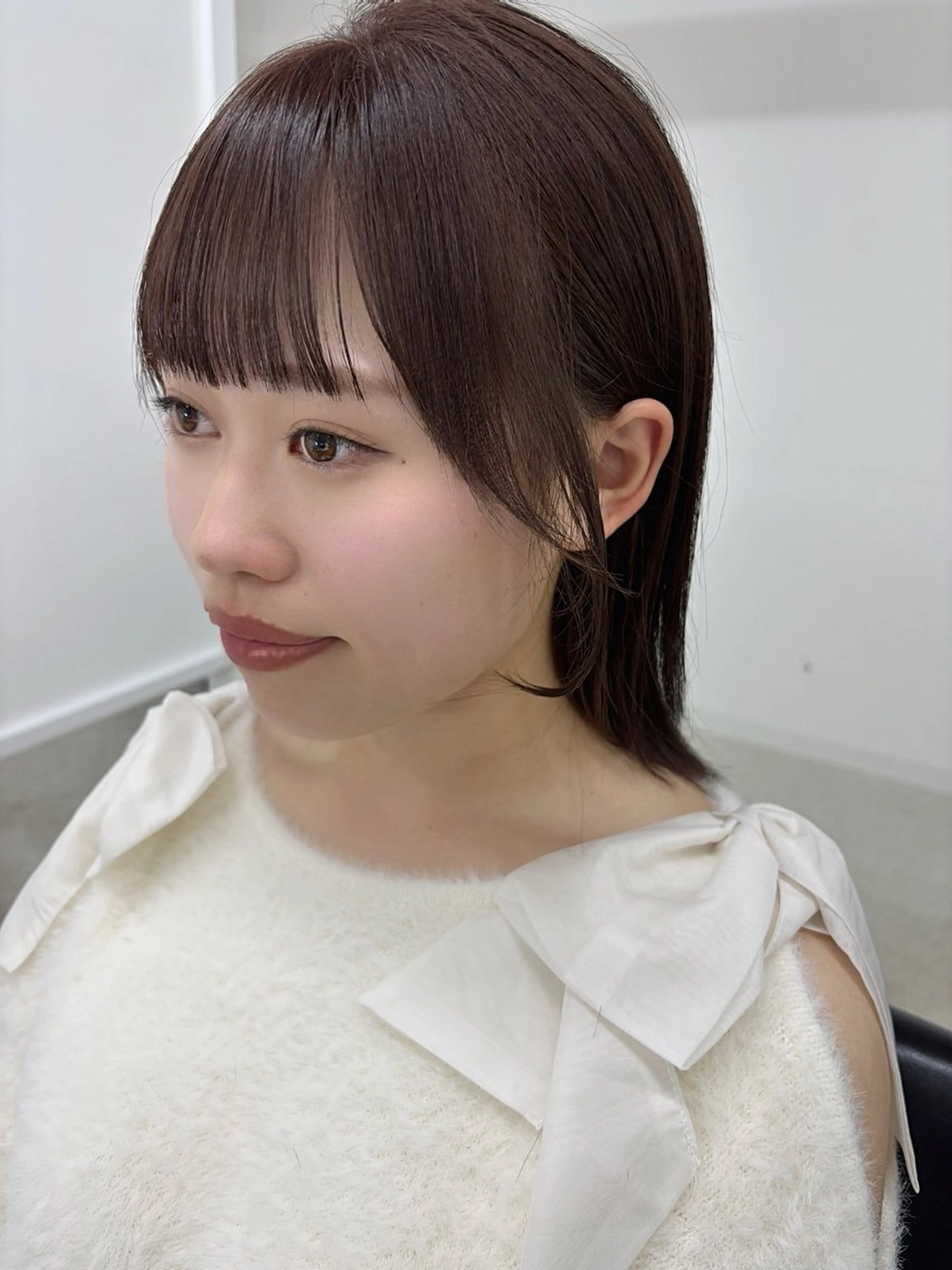 ミディアム カラー カット ヘアカラー 冨木 雄斗のヘアスタイル