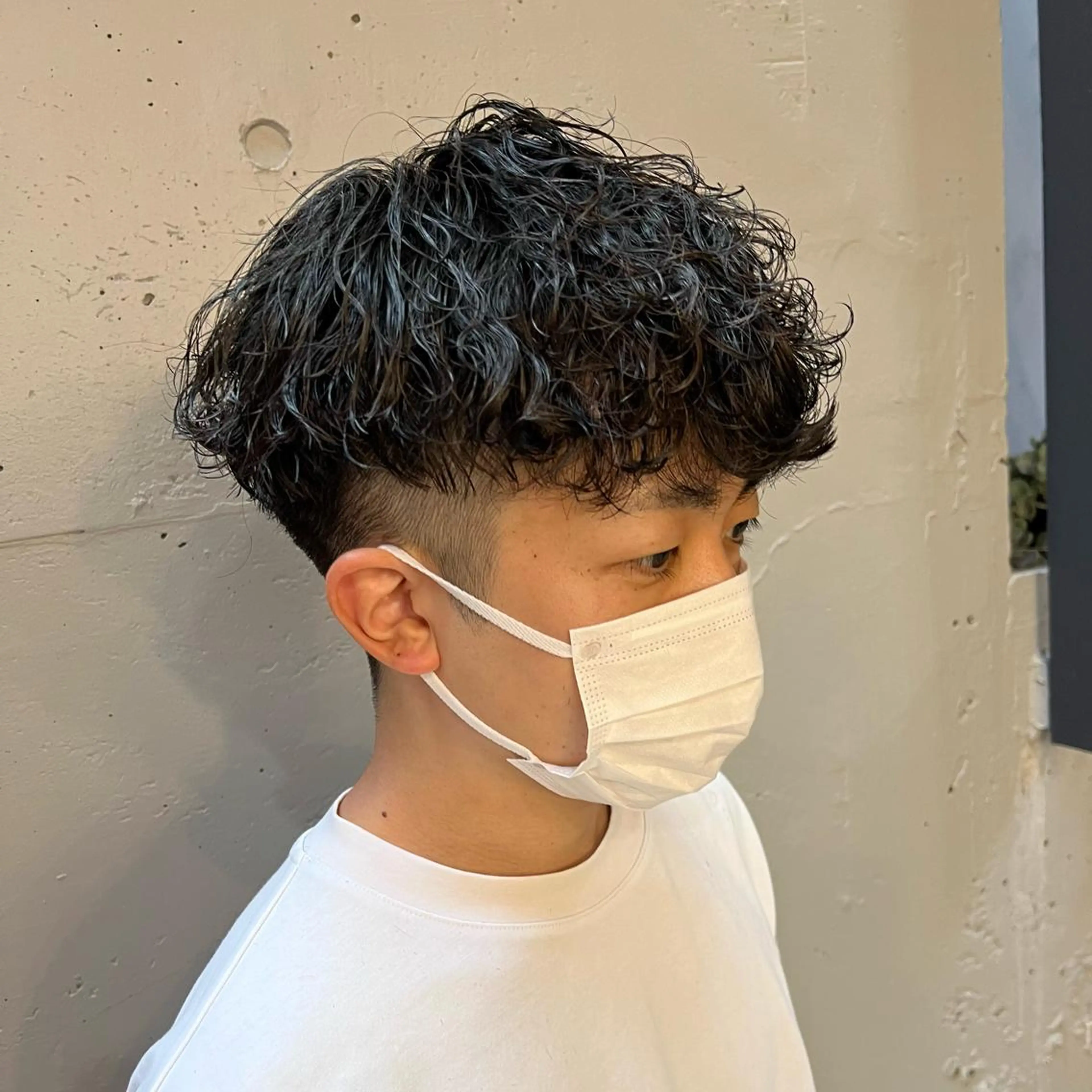 パーマ メンズ カット パーマ .Hallis所属・🔥メンズ特化🔥 永瀬椋のヘアスタイル