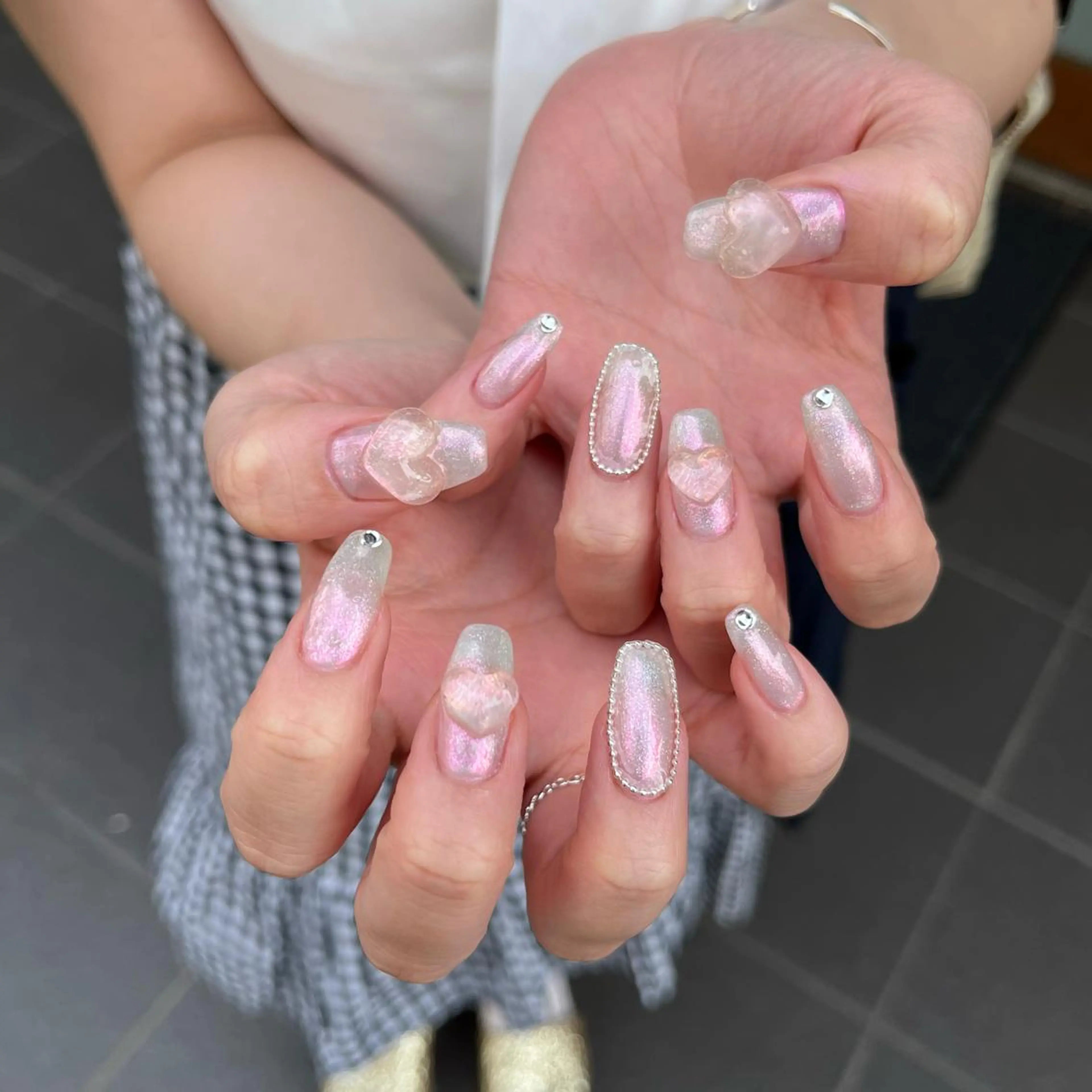 ネイル ハンドネイル ☁️BLITZ 🎀笠原雪音🎀のネイルデザイン