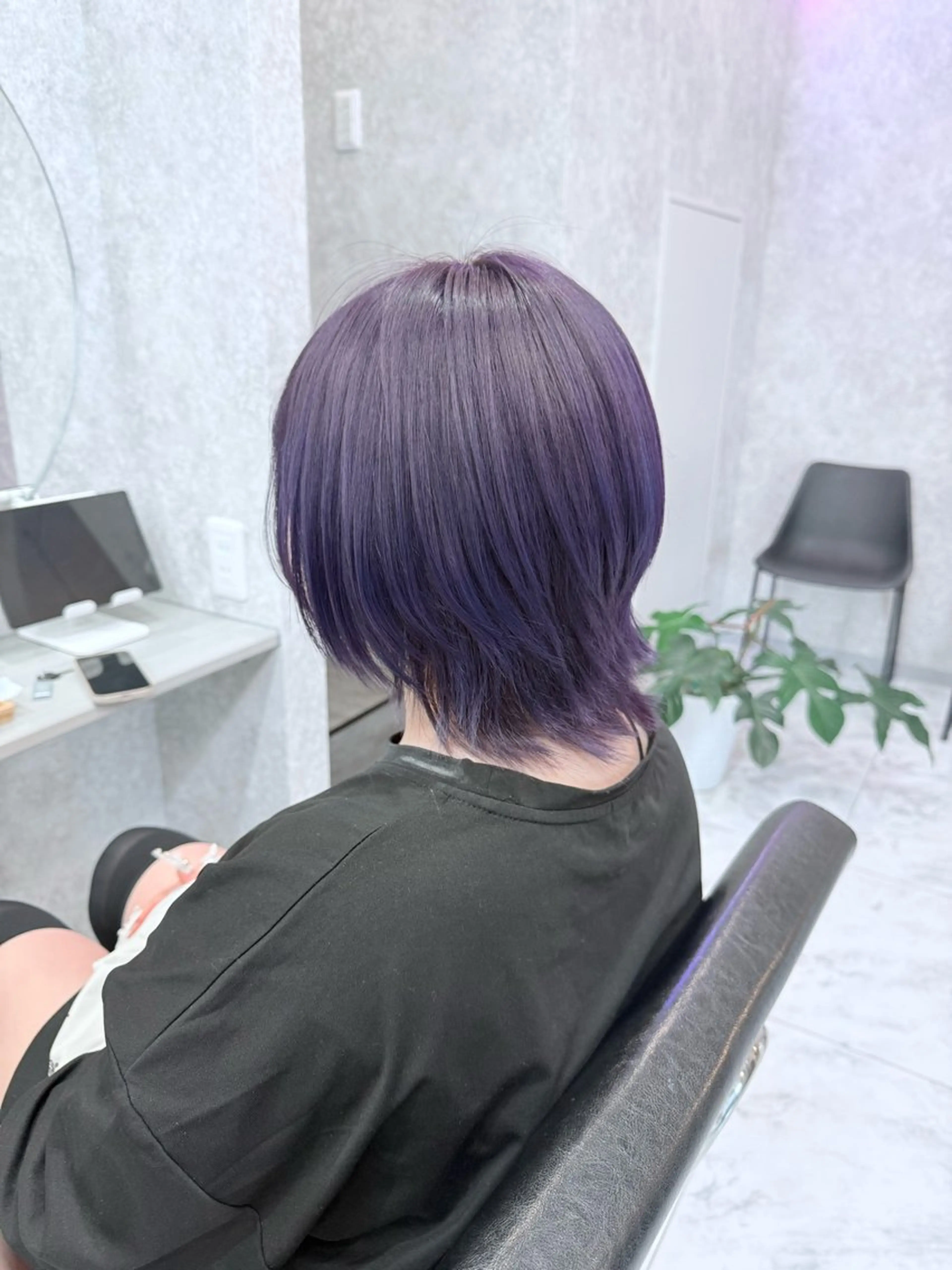 ショート カラー 🌺ハイトーン🌺 矢葺 なぎさ🌺🌺のヘアスタイル