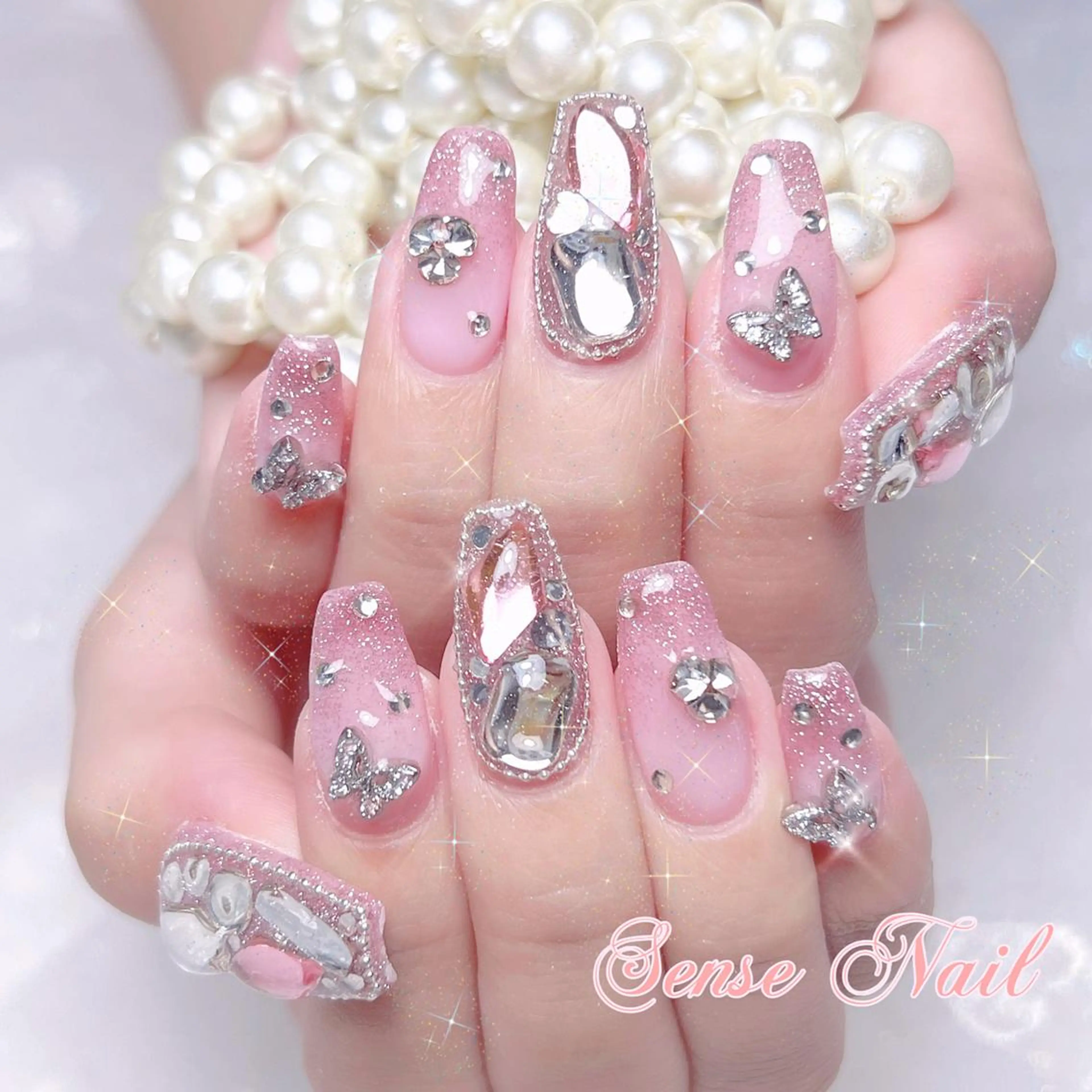 ネイル ハンドネイル ハンドケア 🍓Silk Eleganceのネイルデザイン