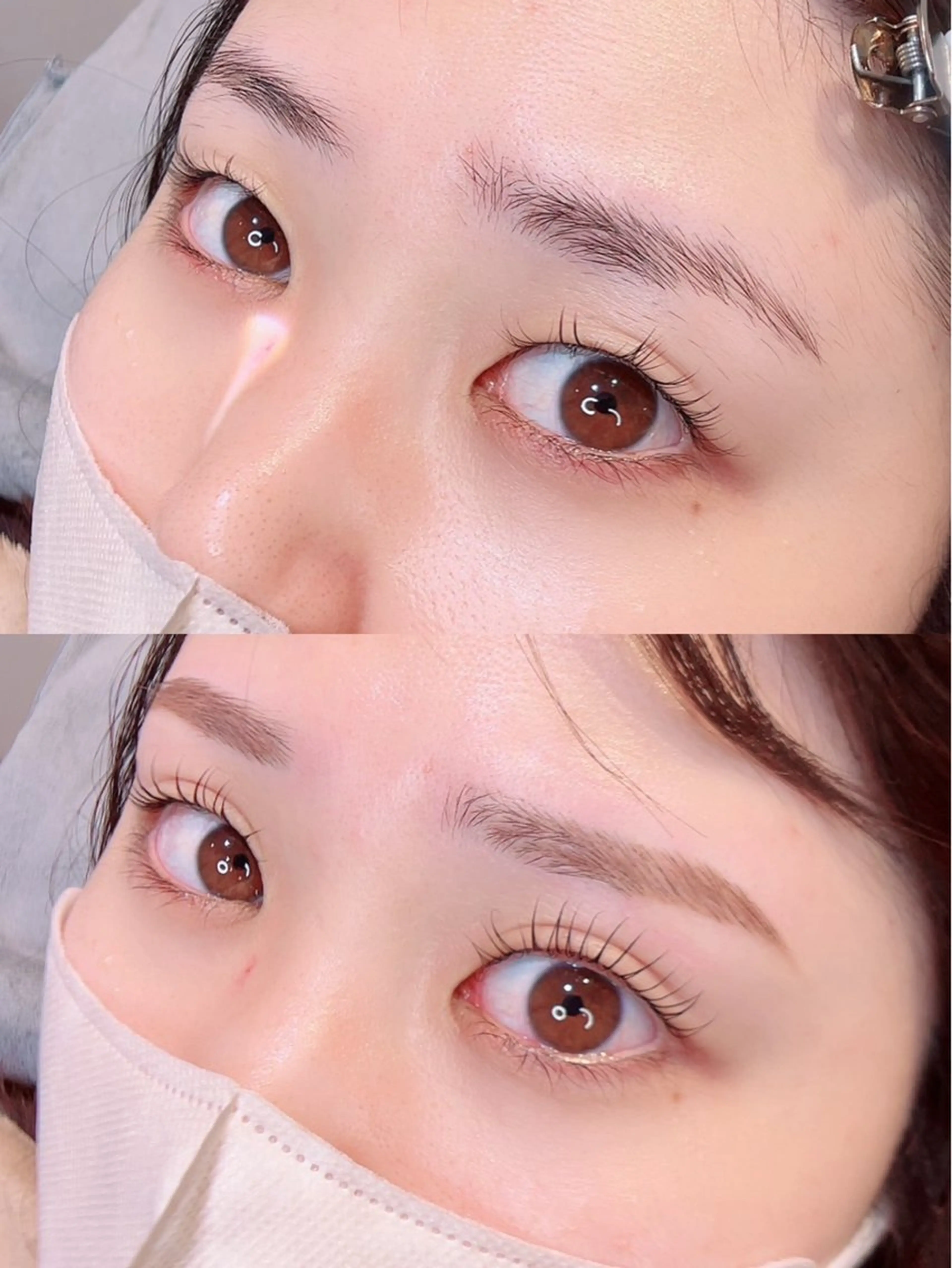 《垢抜け最短コース》似合わせまつ毛パーマ➕黄金比美眉WAXの写真