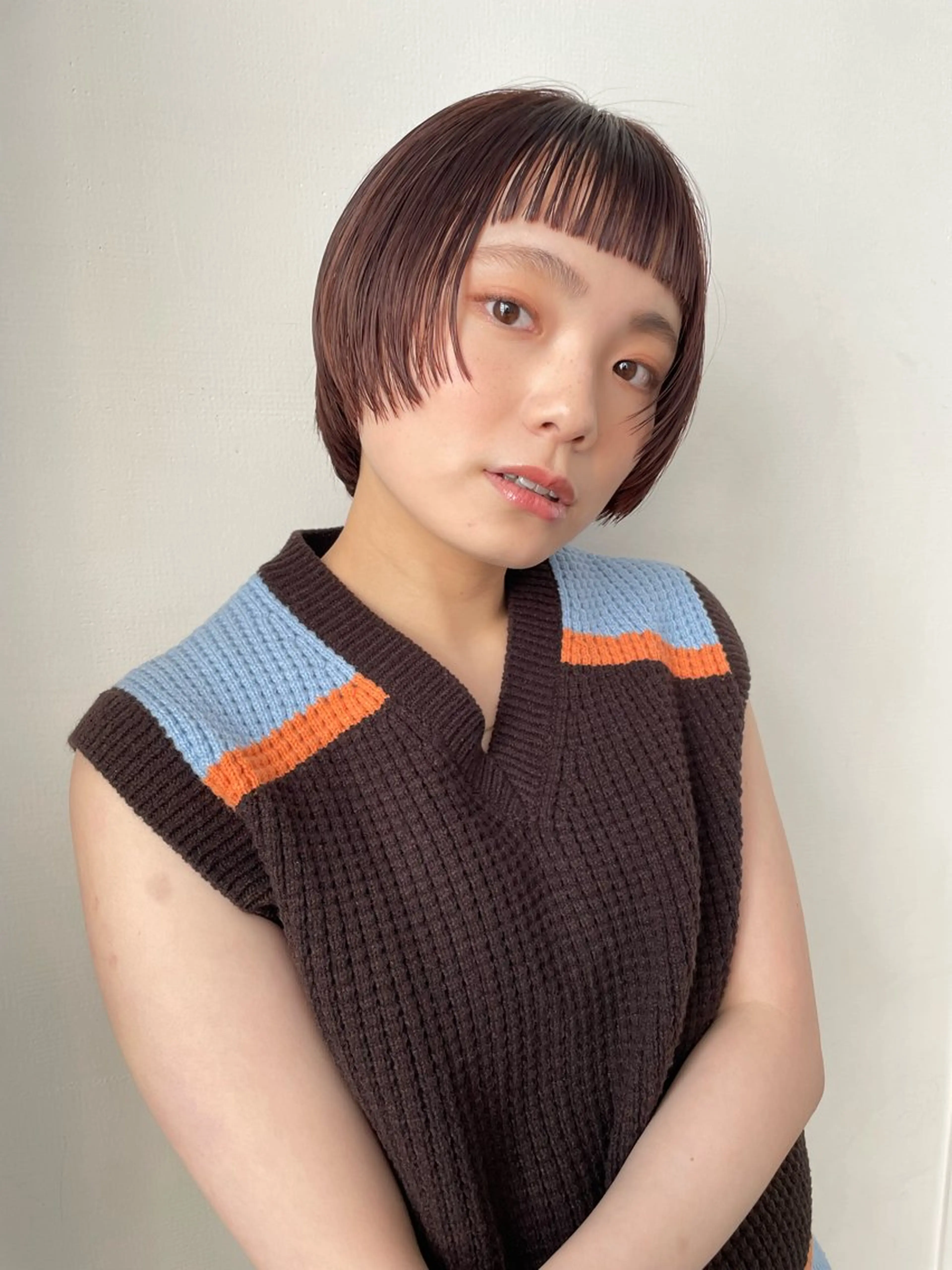 ショート カラー pole所属・【pole】 minaのヘアスタイル