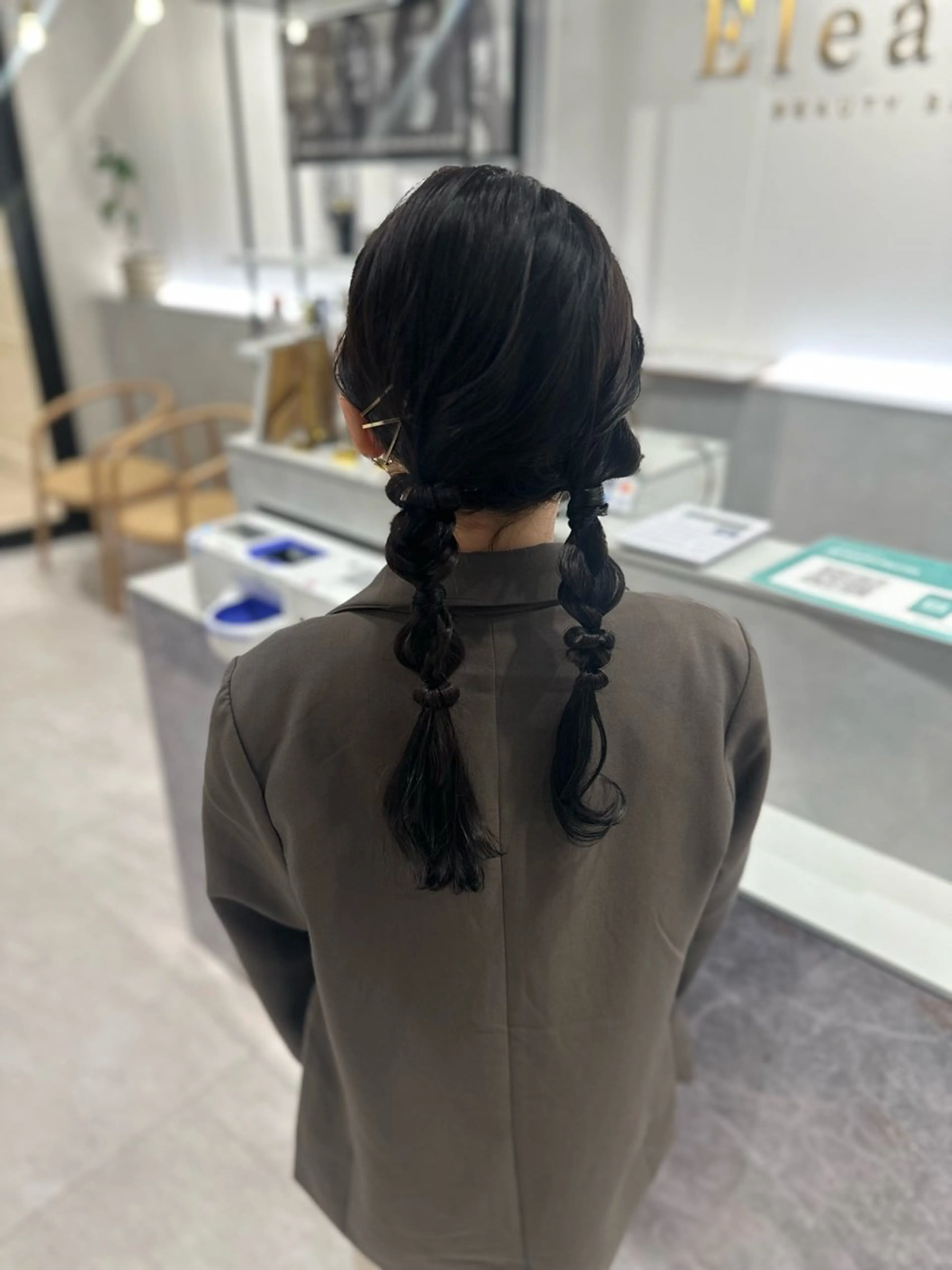 ヘアアレンジ ヘアセット ubu share salon所属・鈴村緋女／ヘアセット ／耳ツボジュエリーのその他イメージ