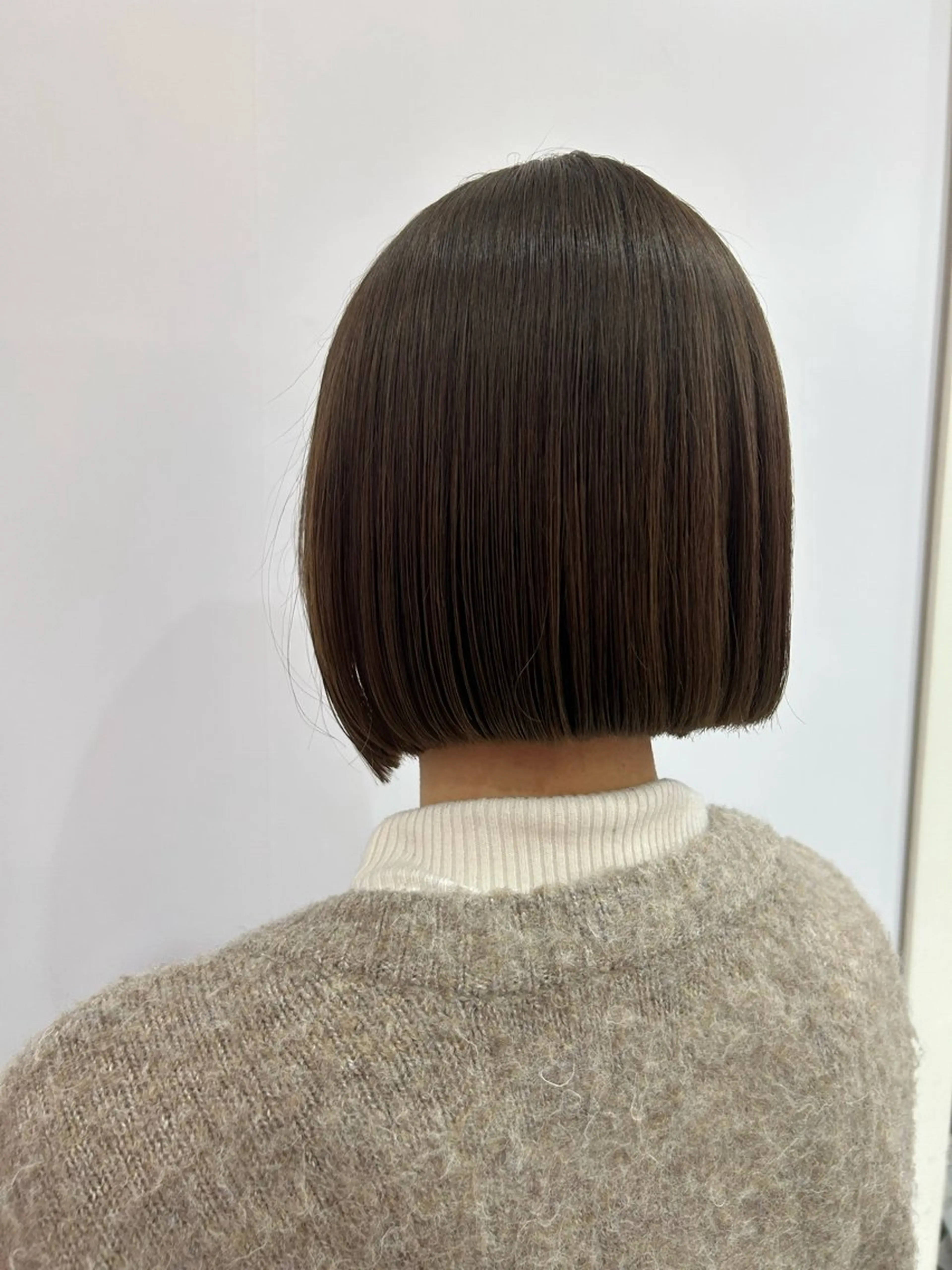 カット＋全体カラー＋トリートメント(カット→メンズはお断りさせていただきます🙇‍♂️)の写真