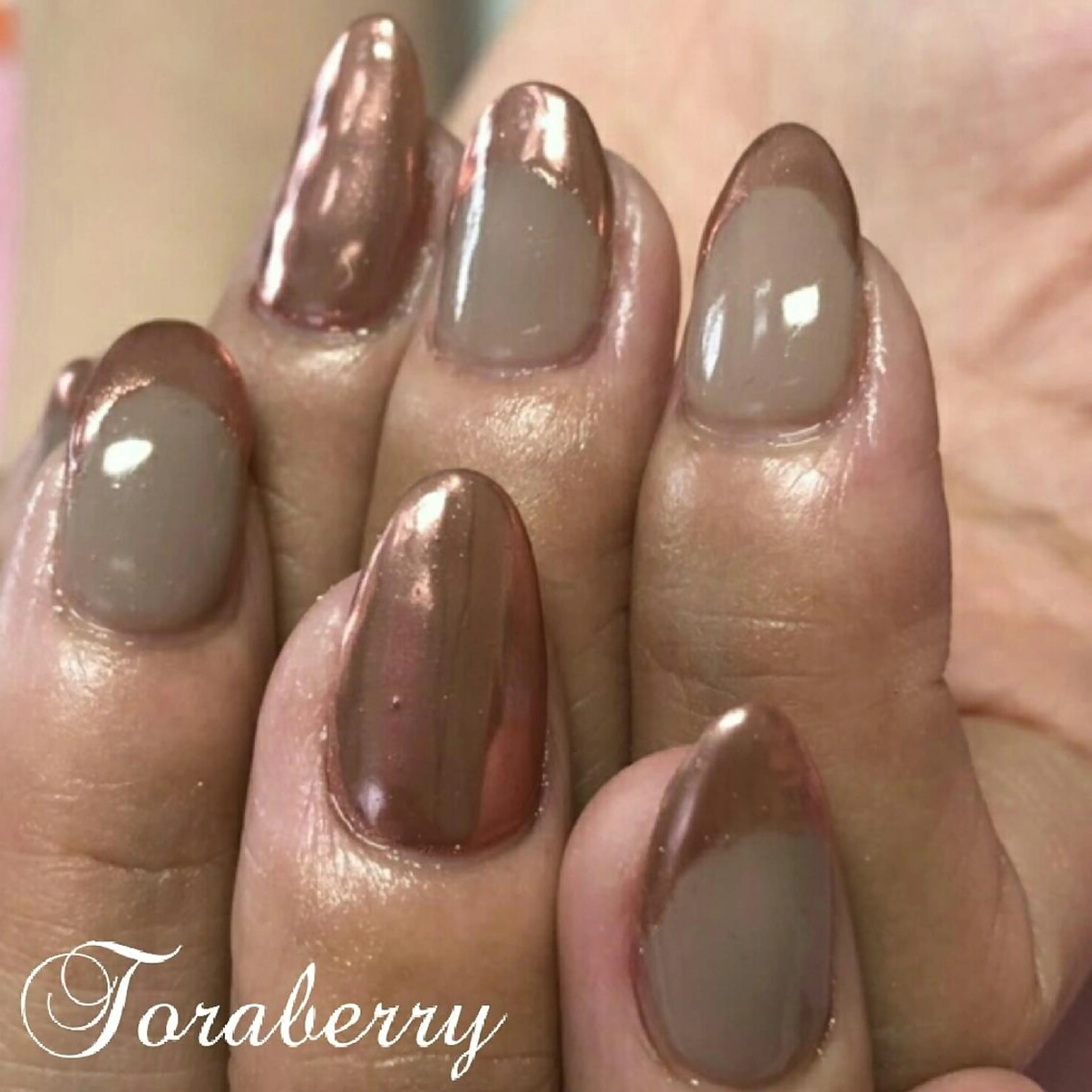 ネイル ピンク ハンドネイル ネイリスト なつみのネイルデザイン