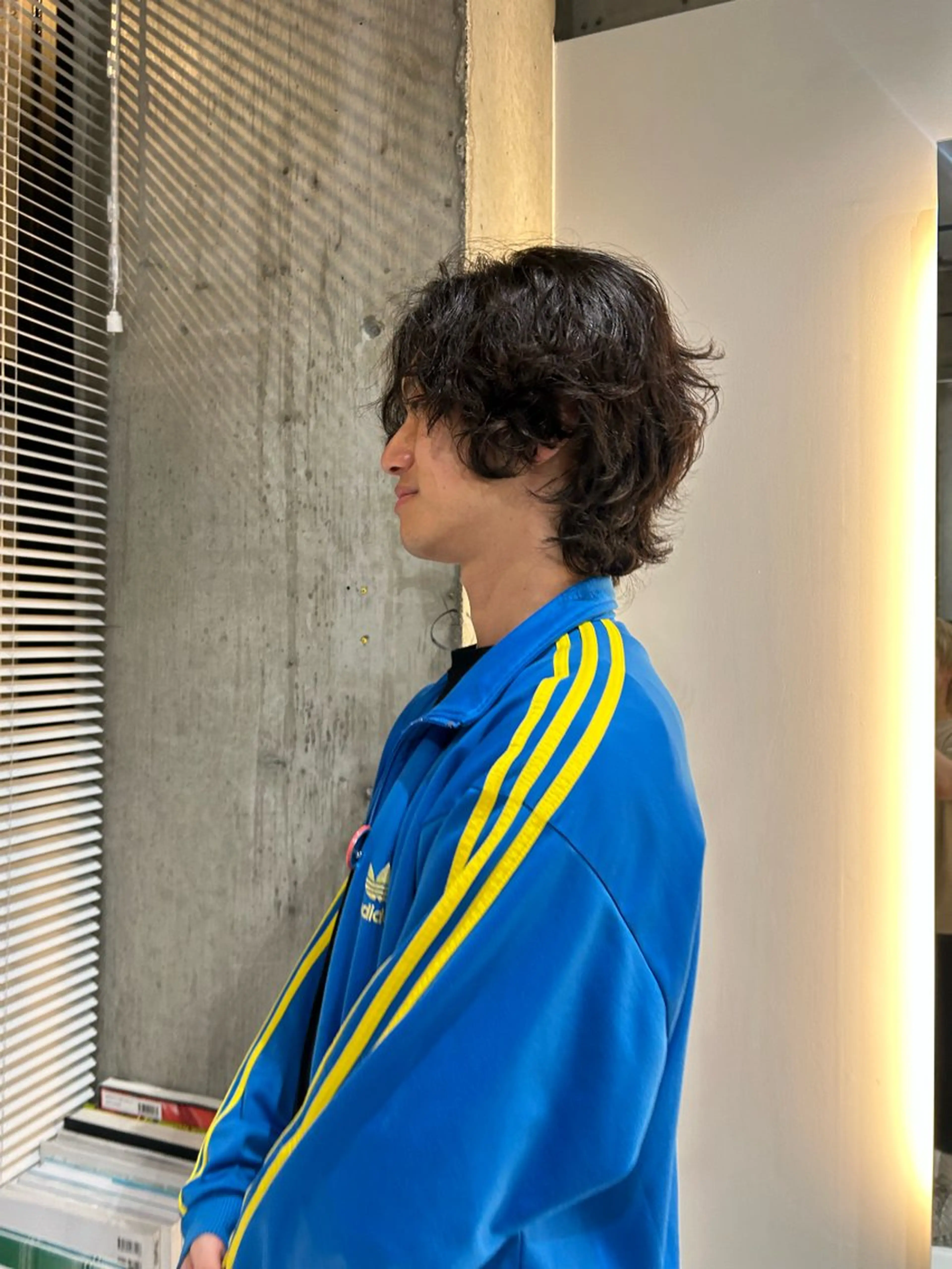 パーマ メンズ メンズパーマ カット パーマ ヘッドスパ Nece所属・鈴木 よつはのヘアスタイル