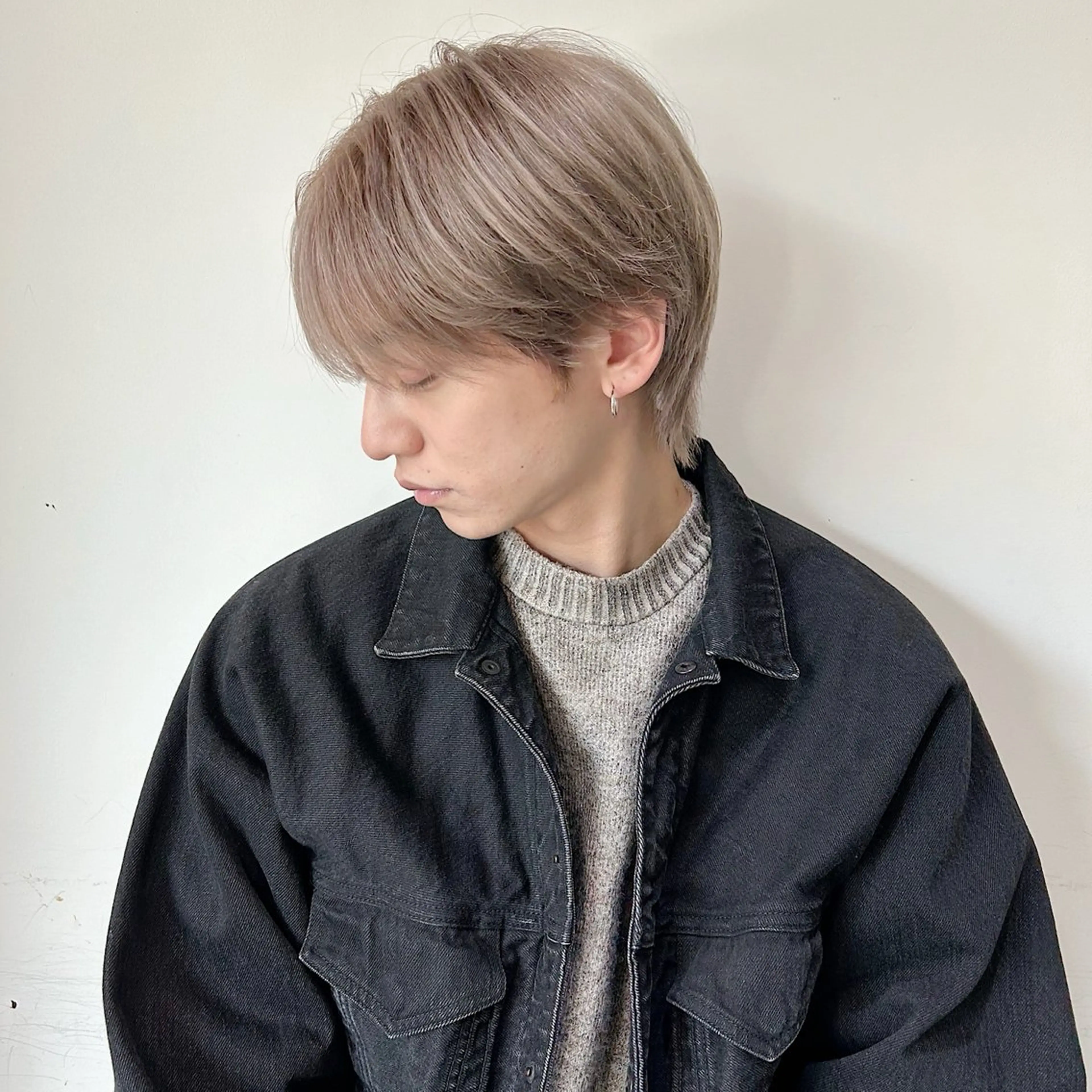 カラー メンズ Alea by little 横浜所属・♡🌚垢抜け艶カラー Shiori🌝♡のヘアスタイル