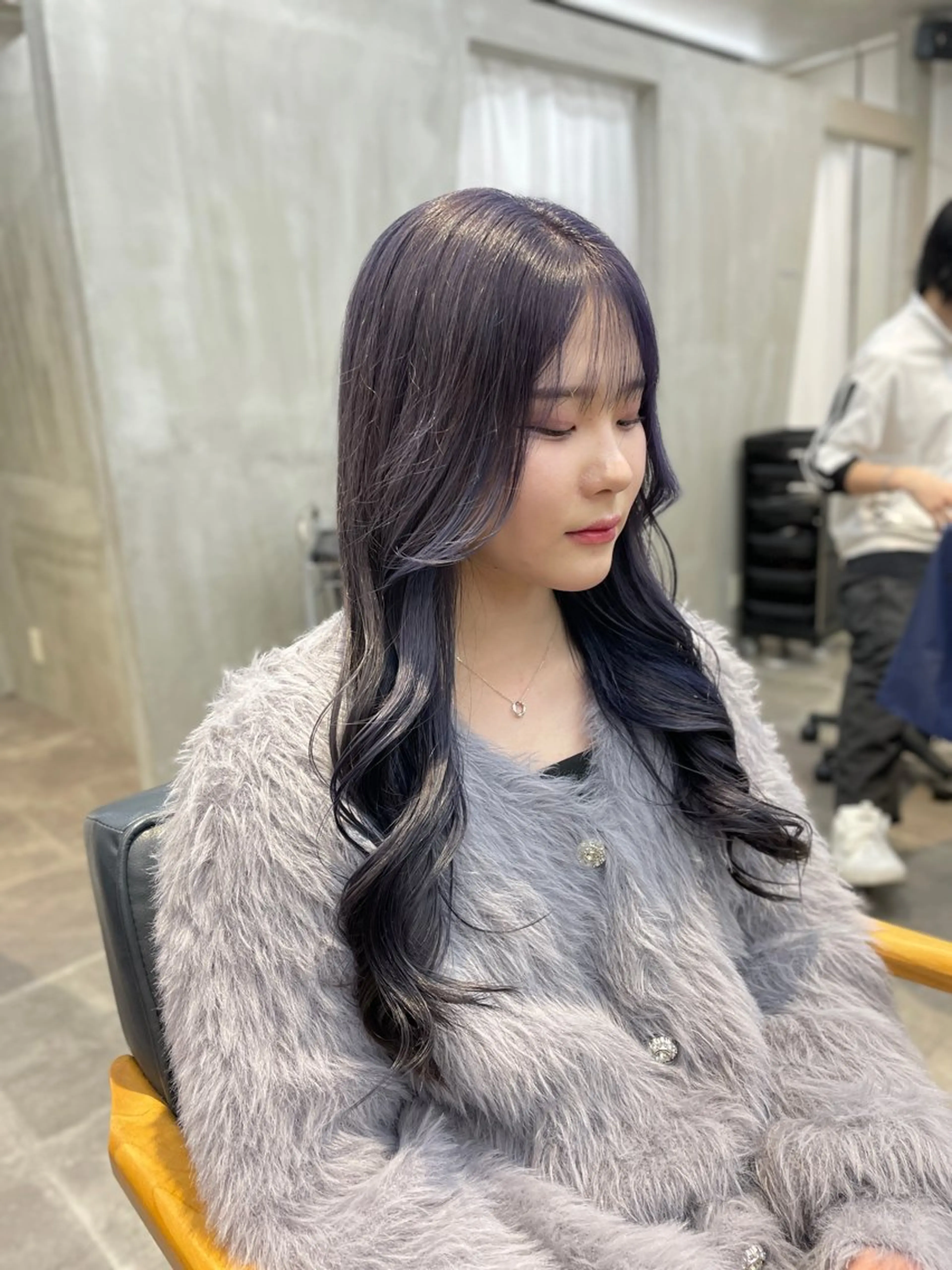 ロング カット ヘアカラー 🪐SOURCE 塚口　シマブクロ🪐のヘアスタイル