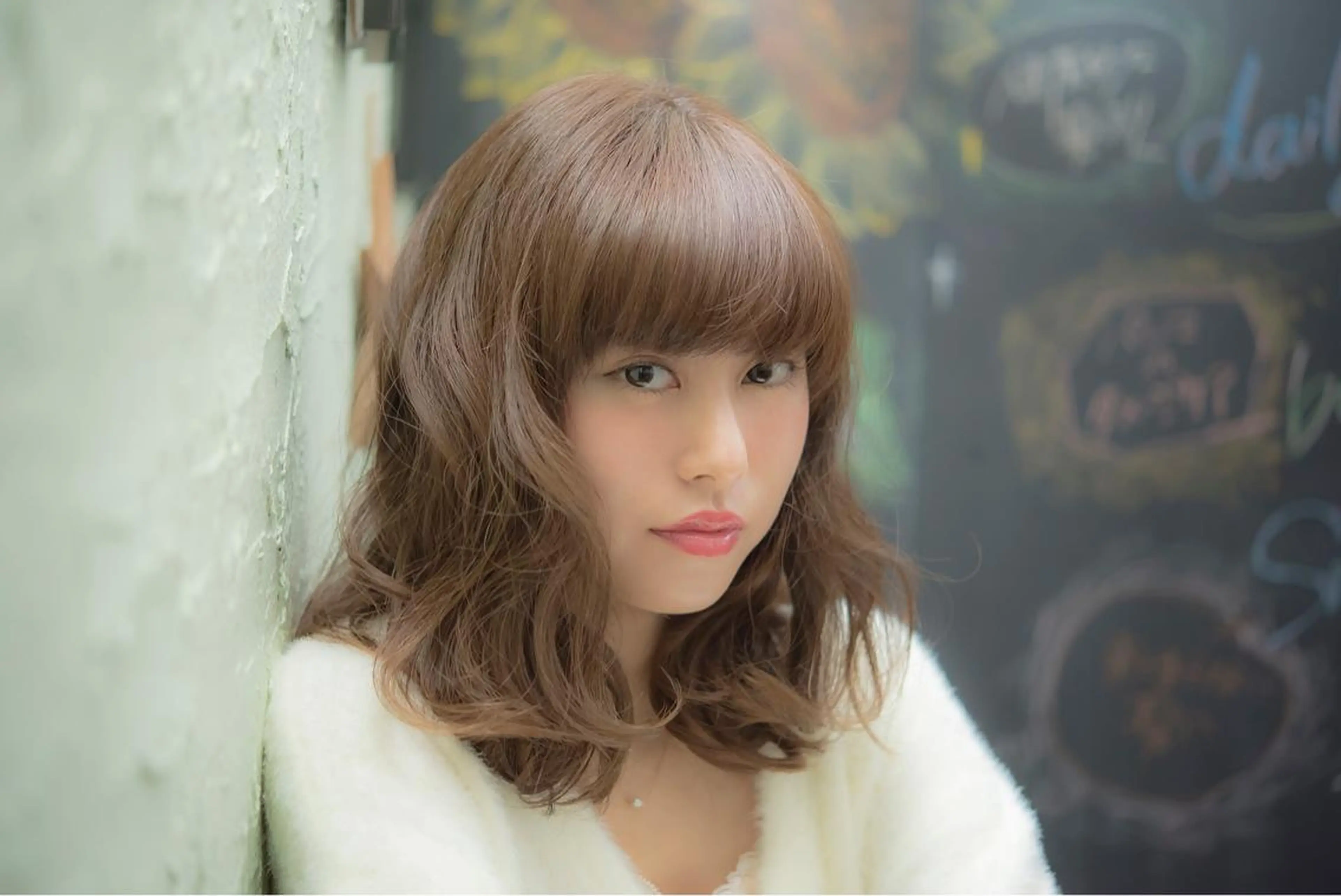 セミロング youres hair神楽坂店所属・青木 啓輔のヘアスタイル