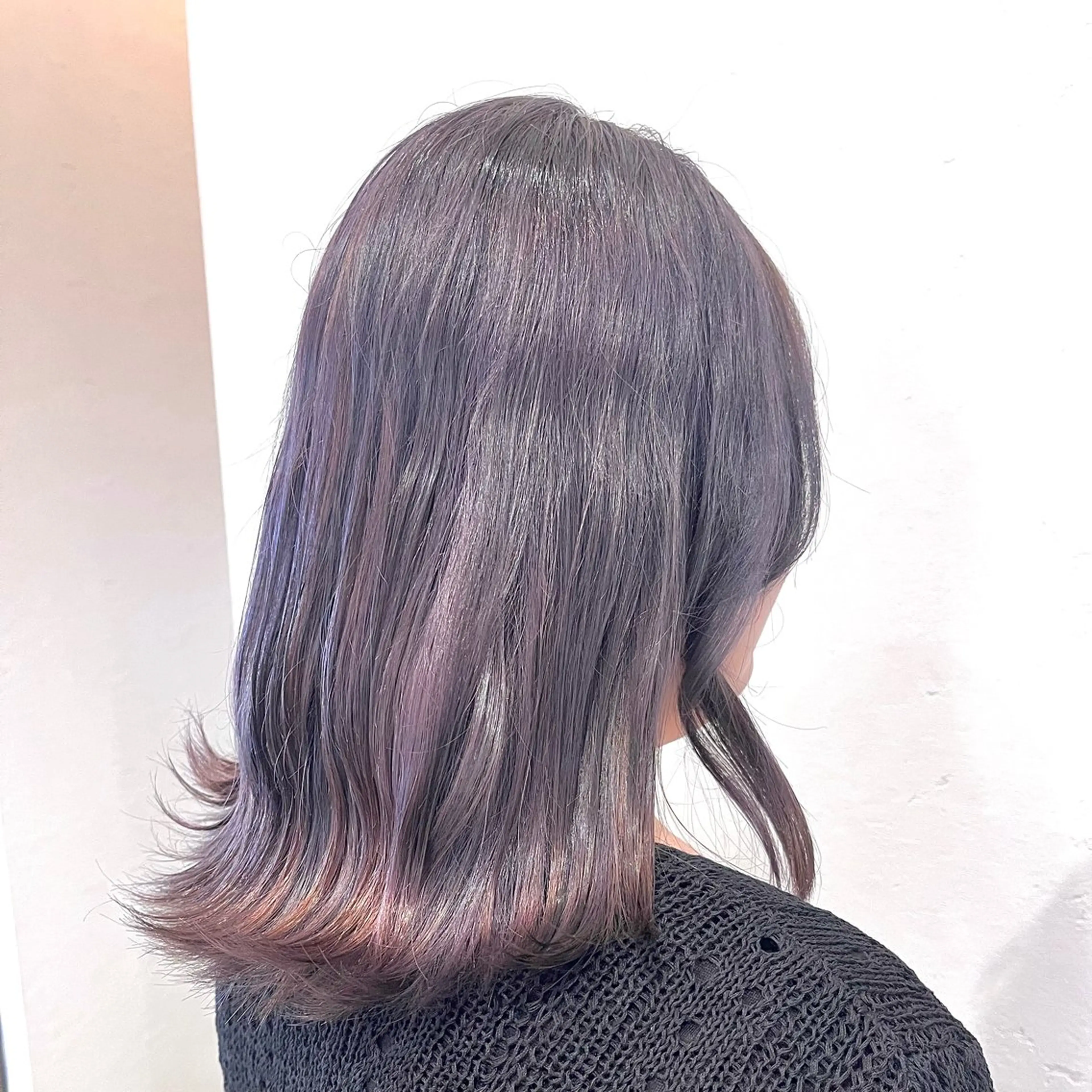 ミディアム 北島 遥香🫧インナ ー /ベージュカラーのヘアスタイル