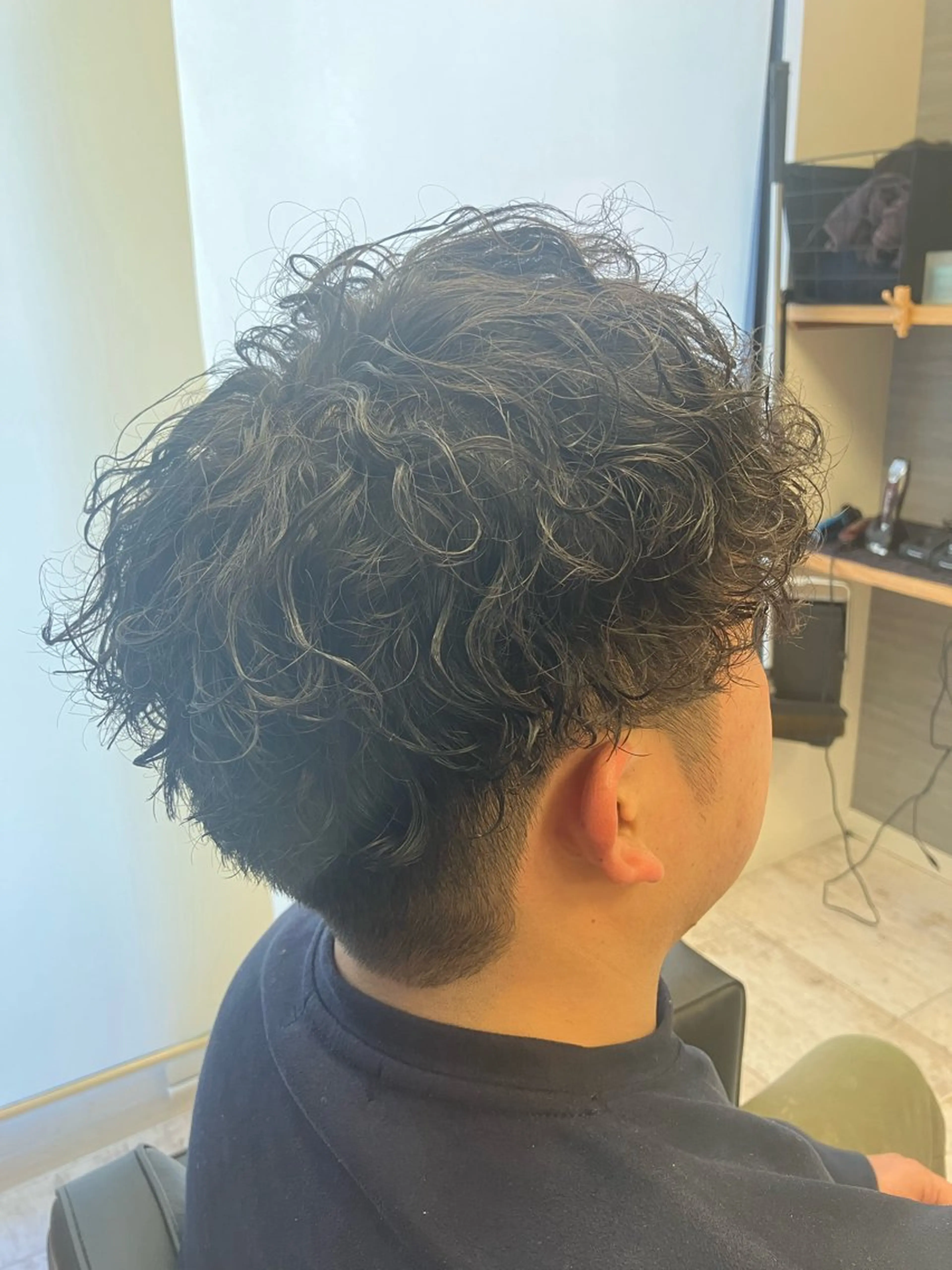 パーマ メンズ カット パーマ メンズ特化/パーマ/ フェードWATARUのヘアスタイル