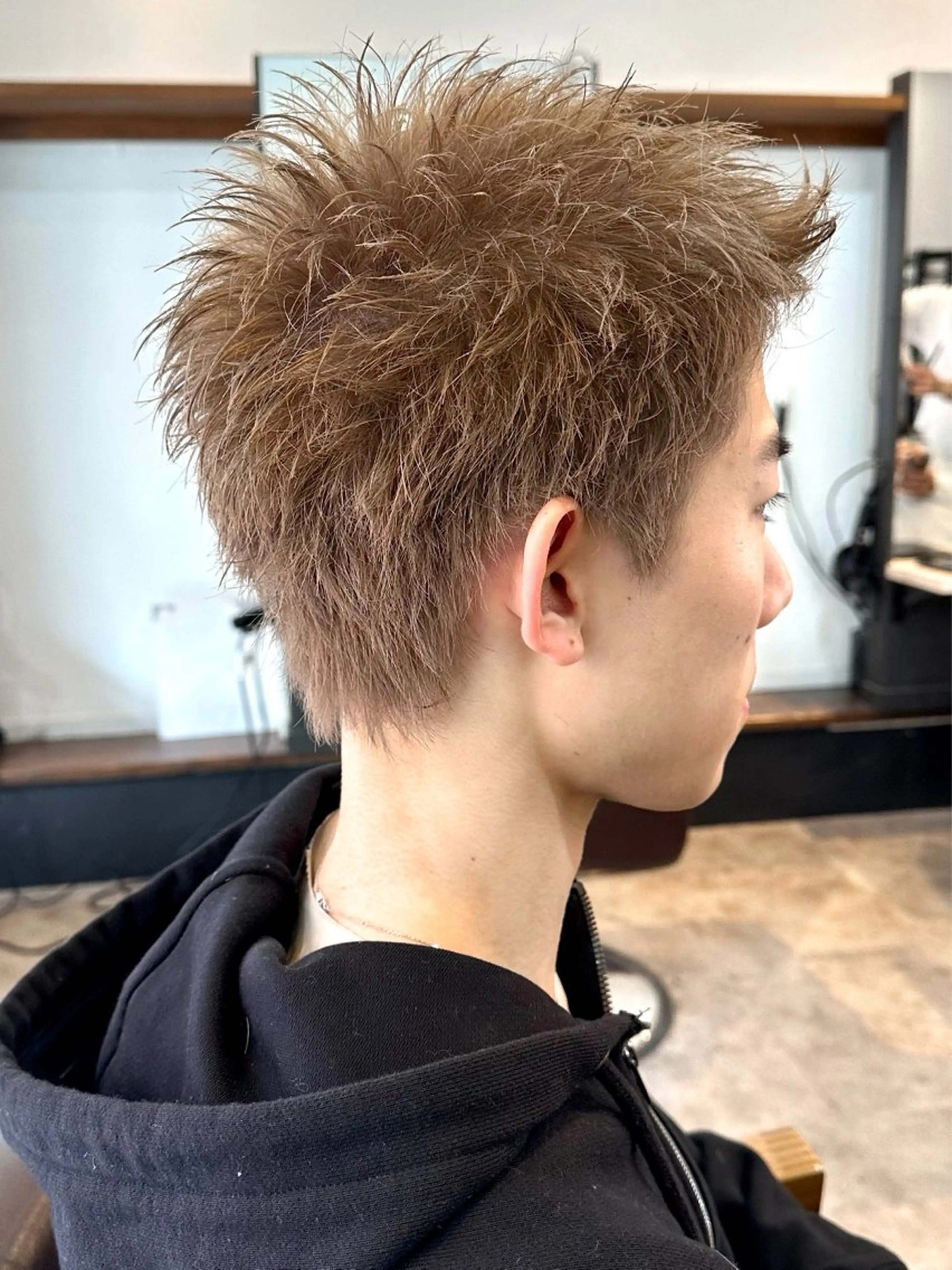 【メンズ限定】ブリーチダブルカラーの写真