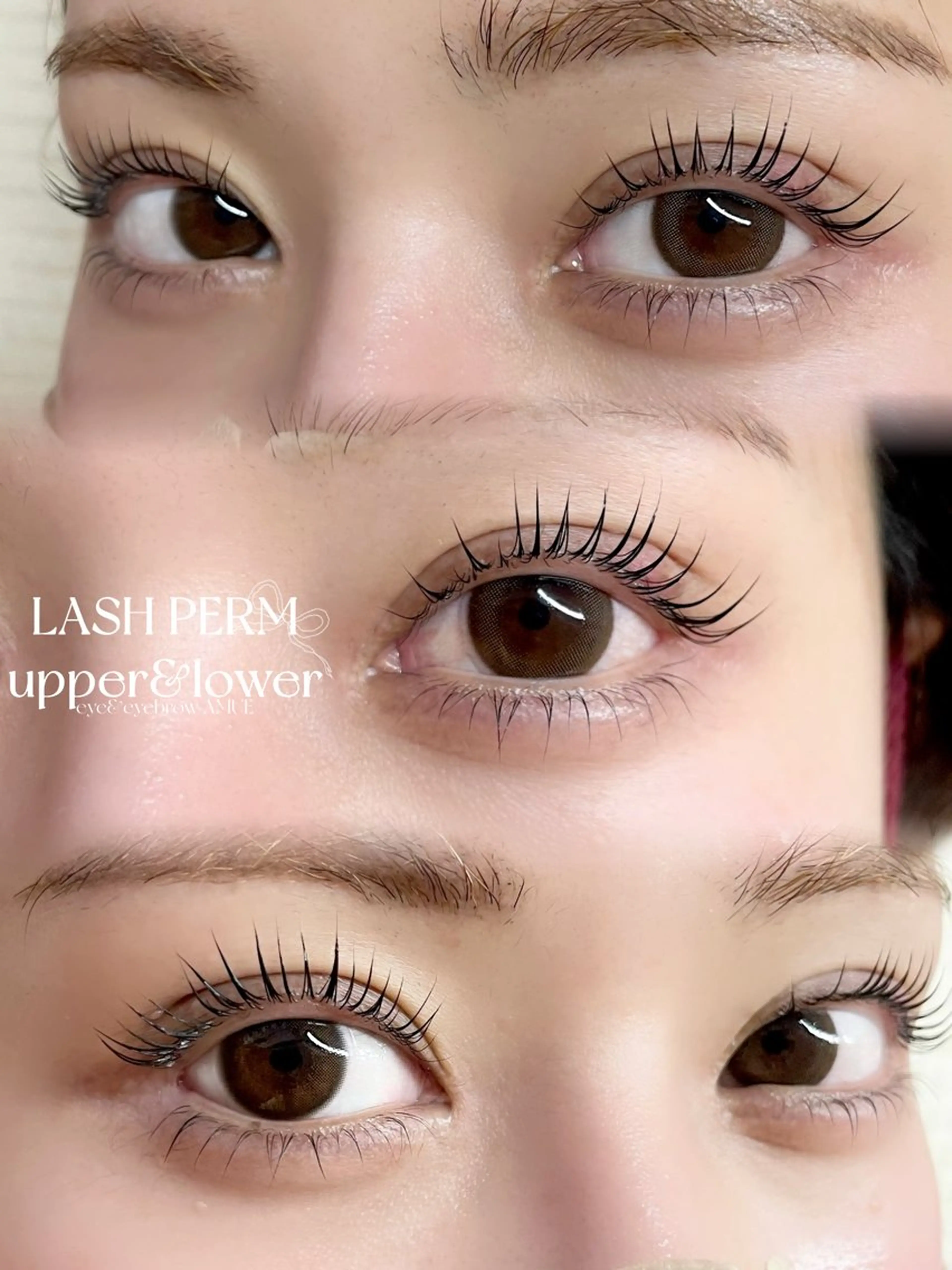 マツエク・マツパ パリジェンヌラッシュリフト 一重×まつ毛パーマ AMUE恵比寿🌻 hashimotoのマツエク・マツパデザイン