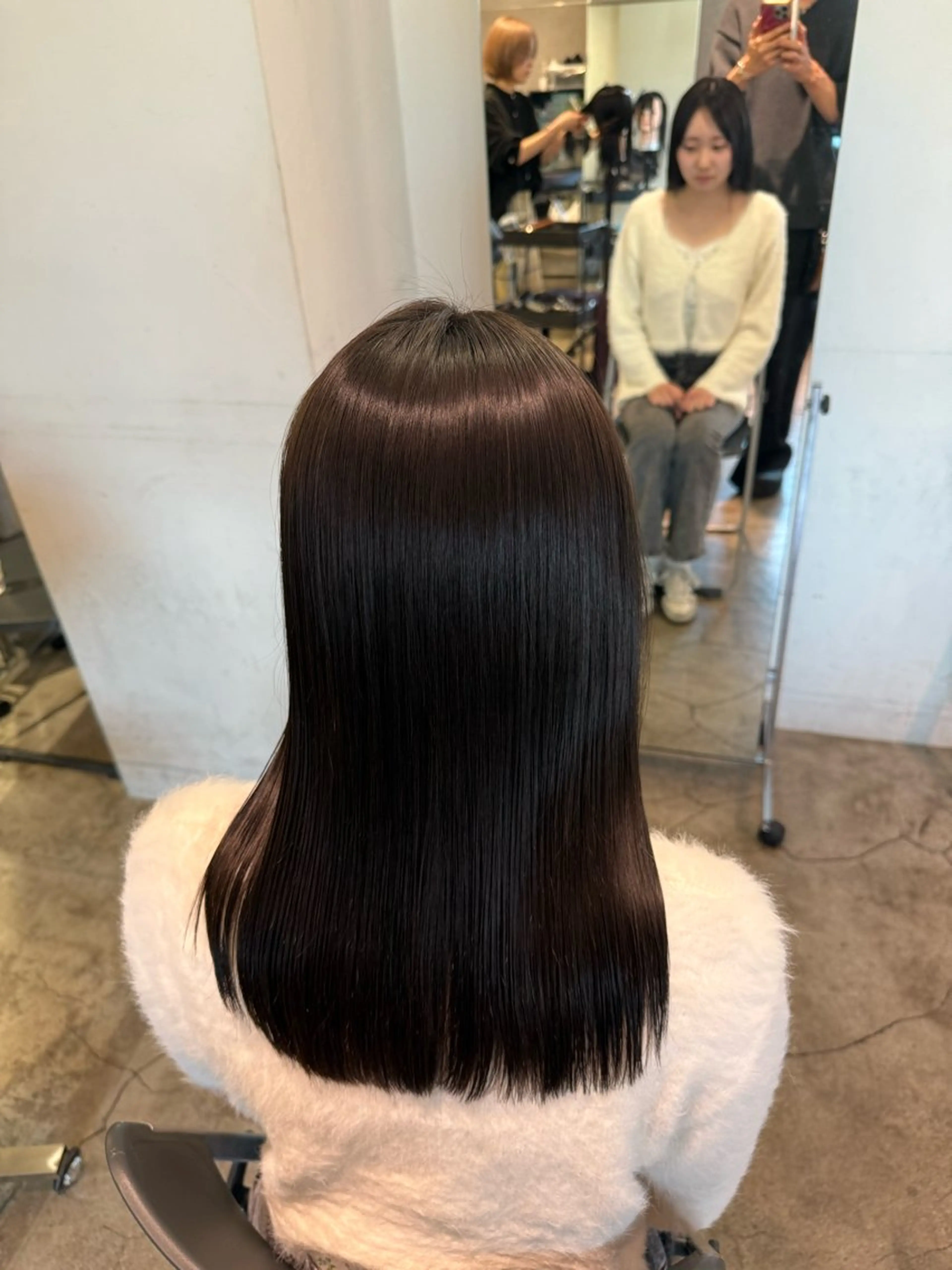 ロング カット ヘアカラー 直前予約大歓迎‼️/ 松野和志のヘアスタイル