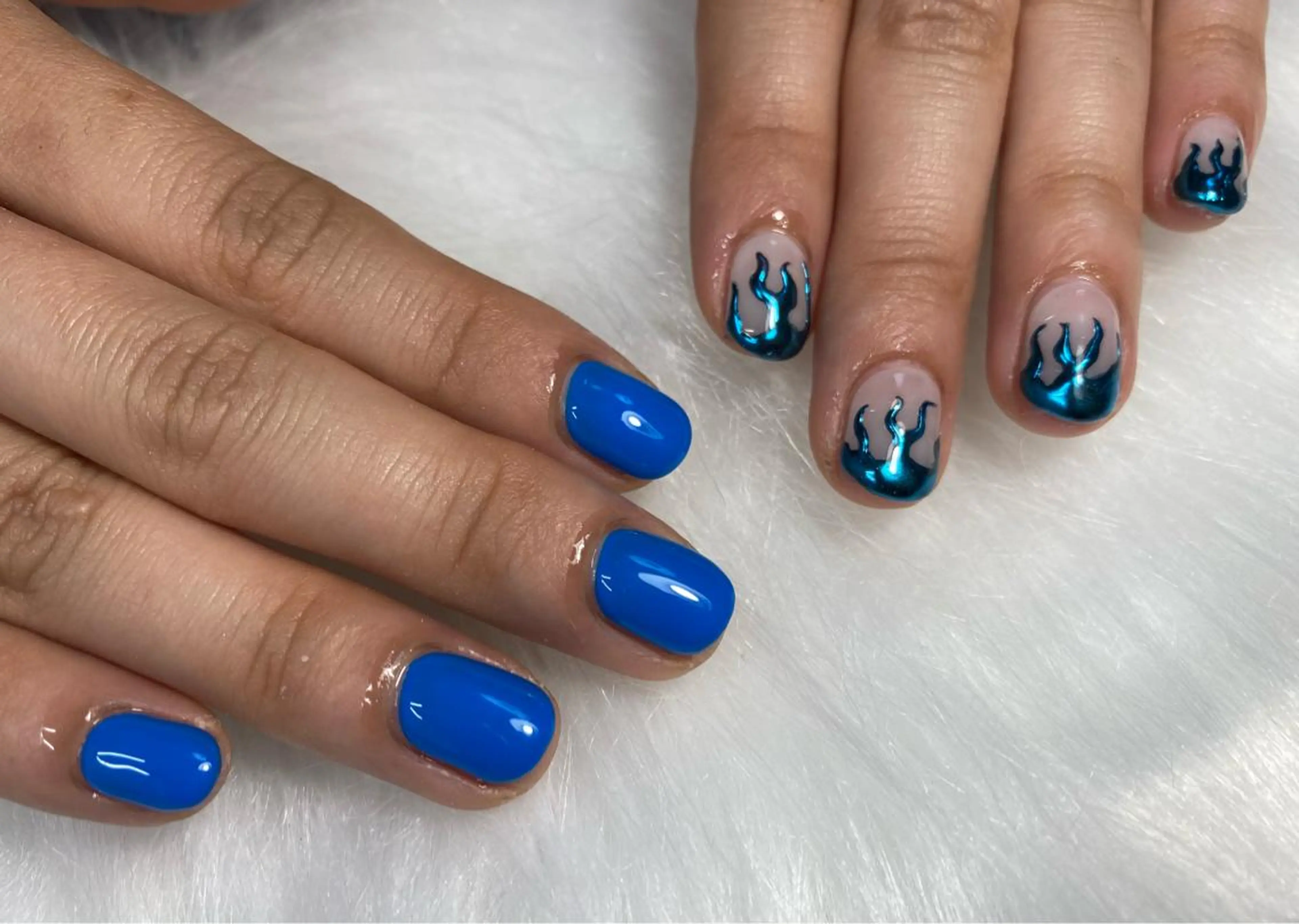 ネイル ハンドネイル Mana‪ ‪·͜· ❤︎‬のネイルデザイン