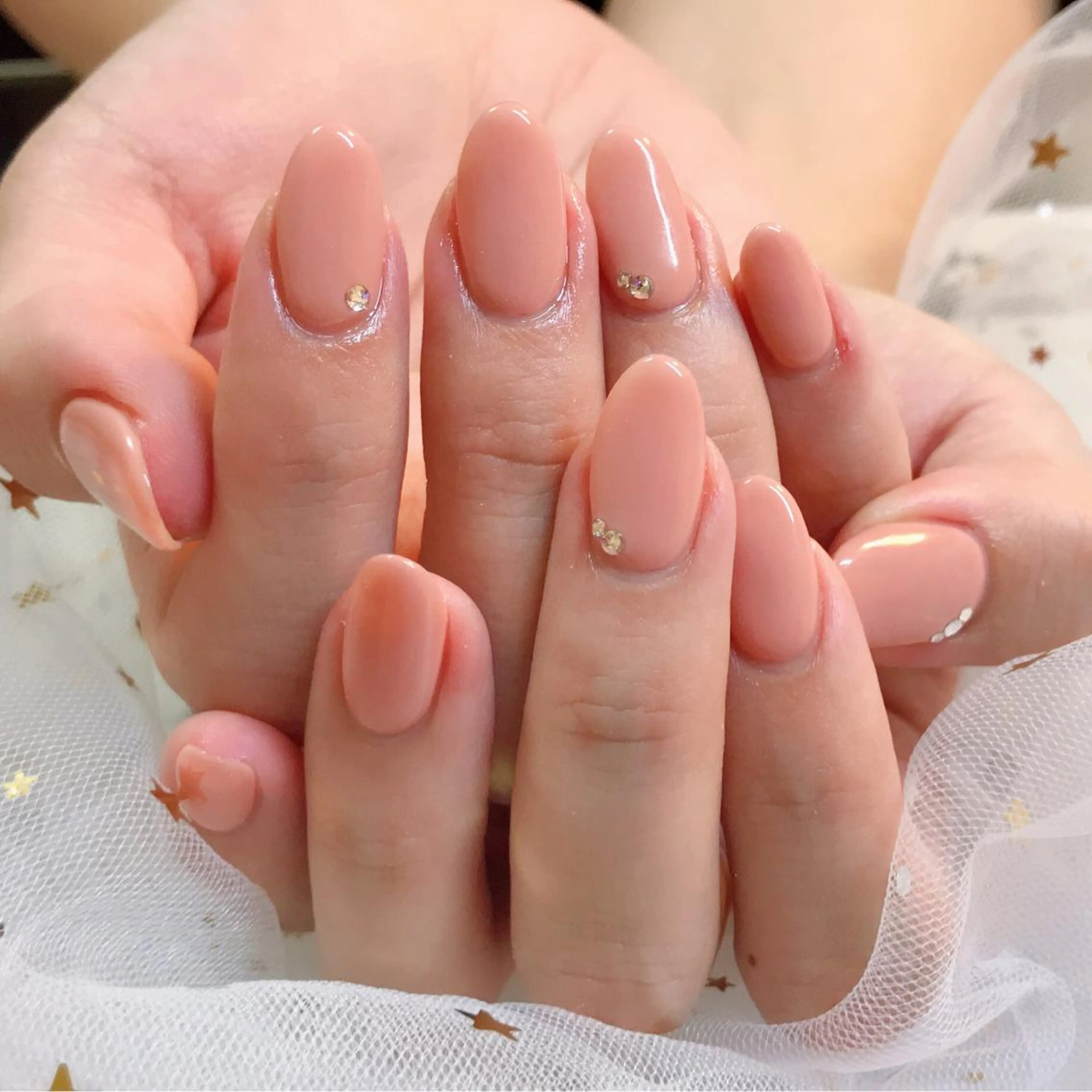 カラー ネイル Q Free nailsのネイルデザイン