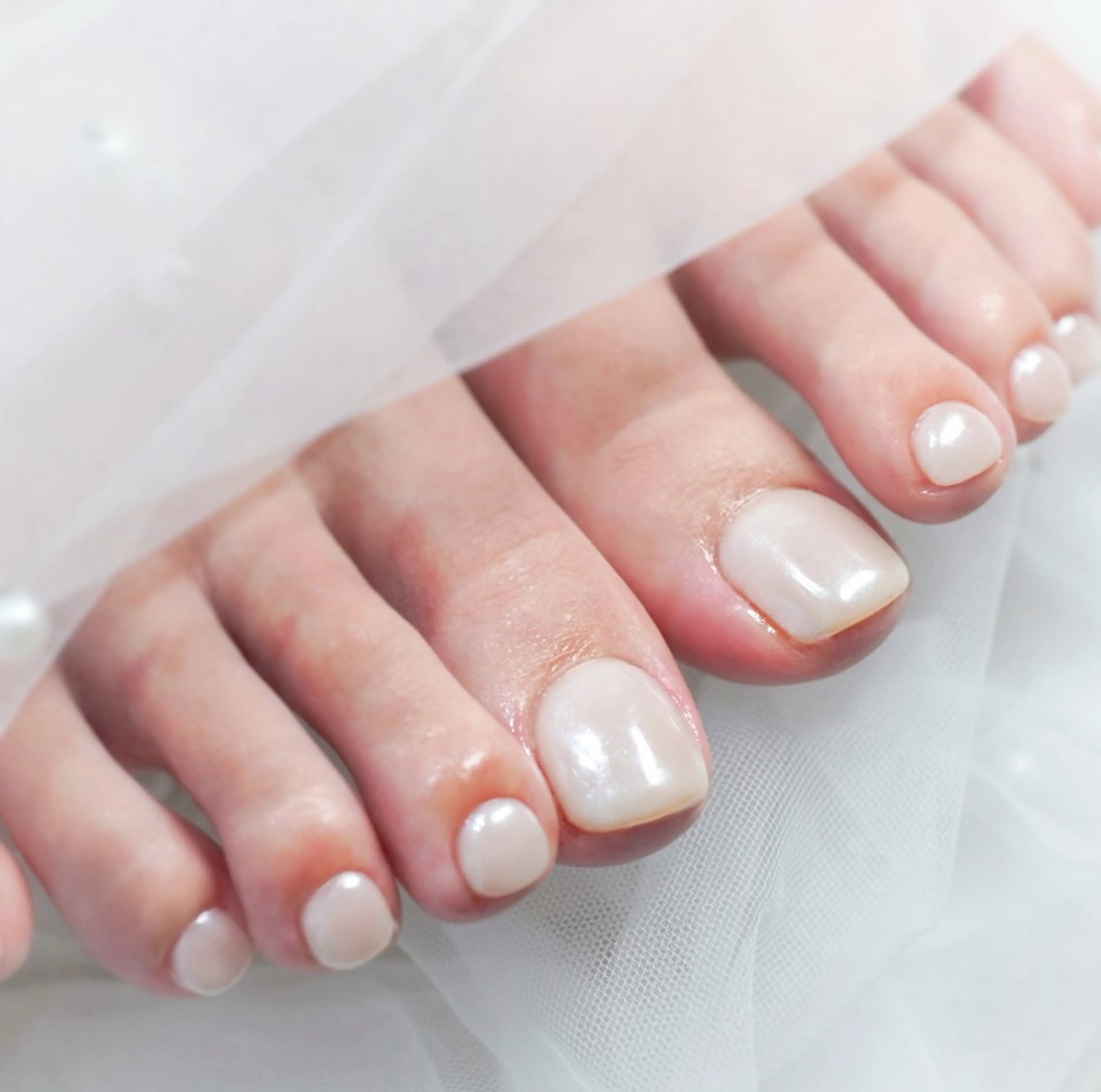 ミディアム フットネイル Re nail所属・Re nailのネイルデザイン