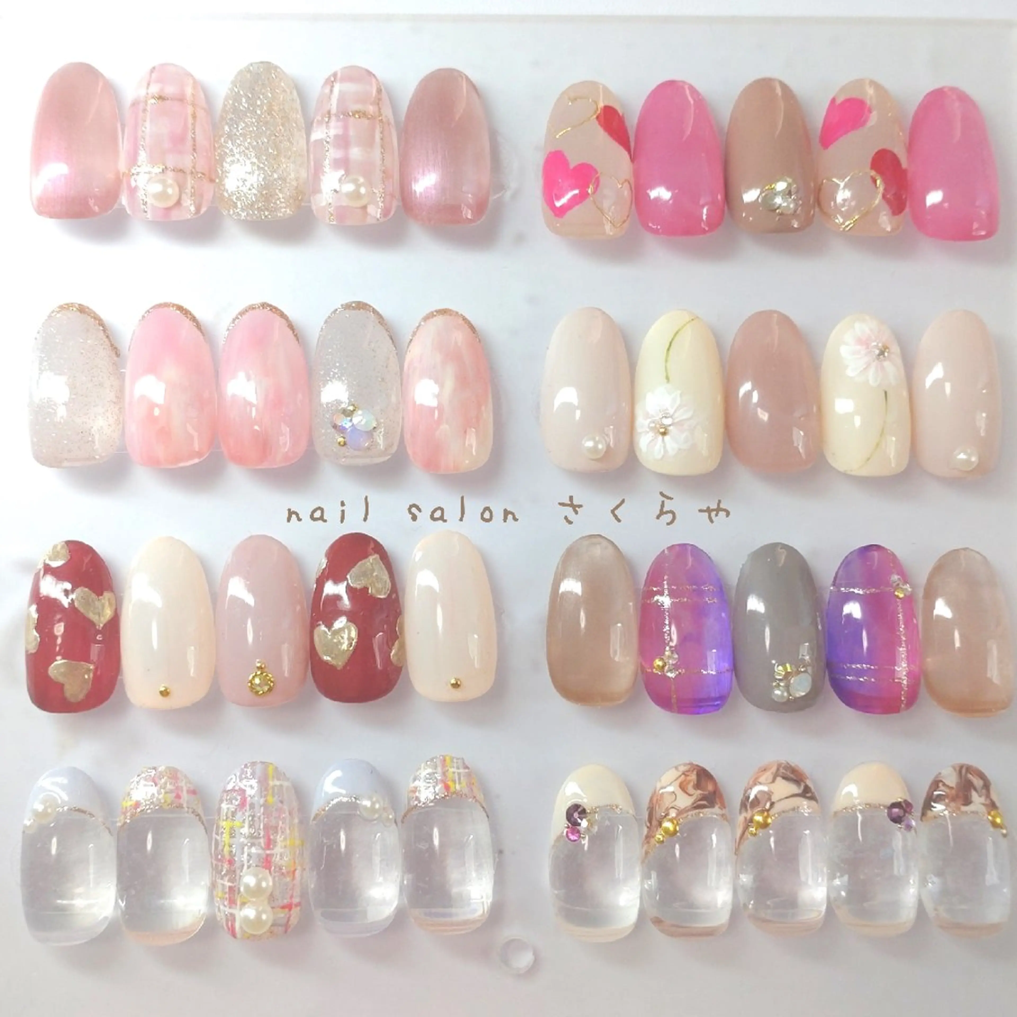 どれも可愛いすぎる✨New定額デザイン8種類✨【パラジェル使用/オフなし】の写真