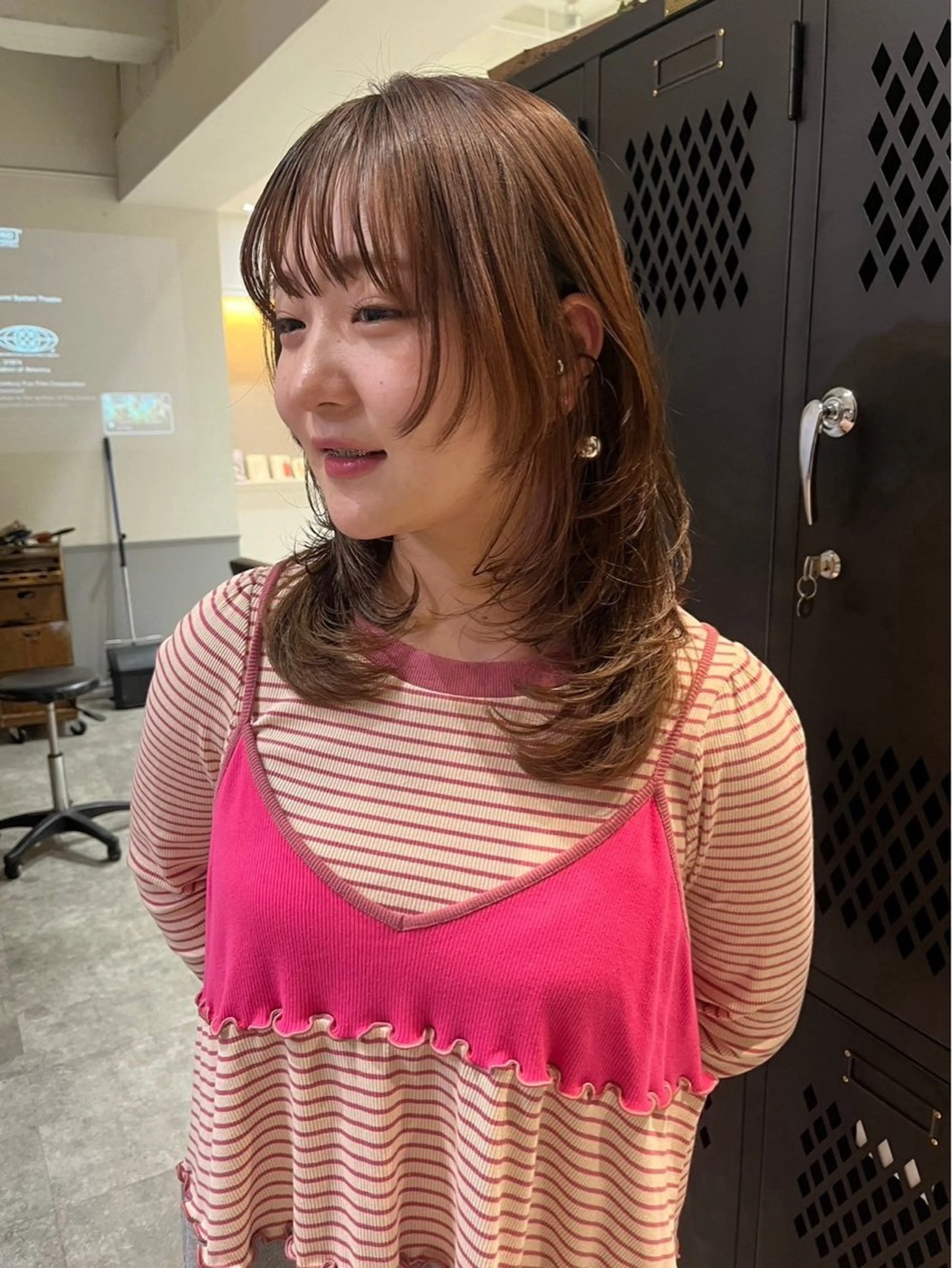 カラー siki 大阪福島 エンドウハルのヘアスタイル