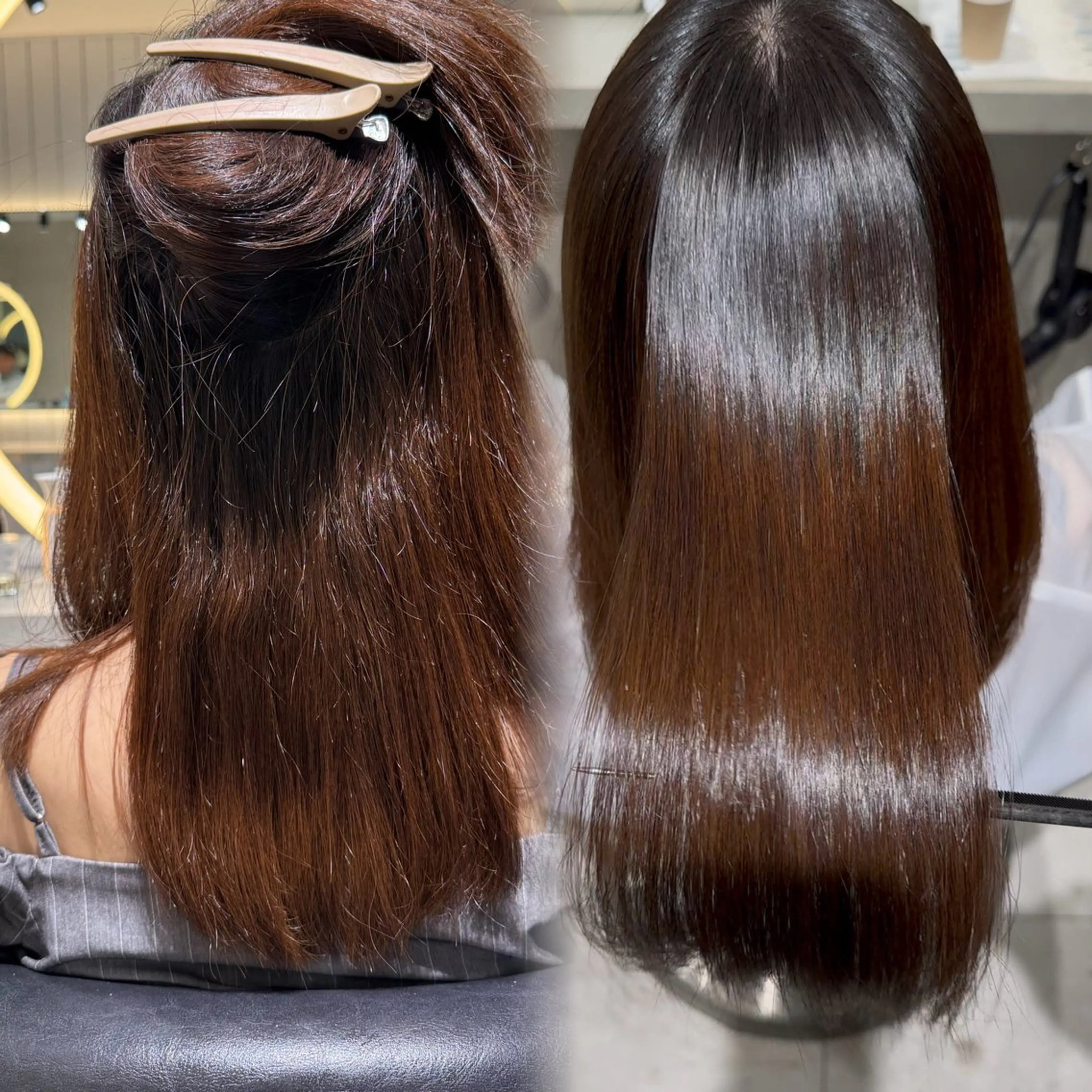 ロング 縮毛矯正 お悩み解決特化美容師 🌟本郷壮一郎のヘアスタイル