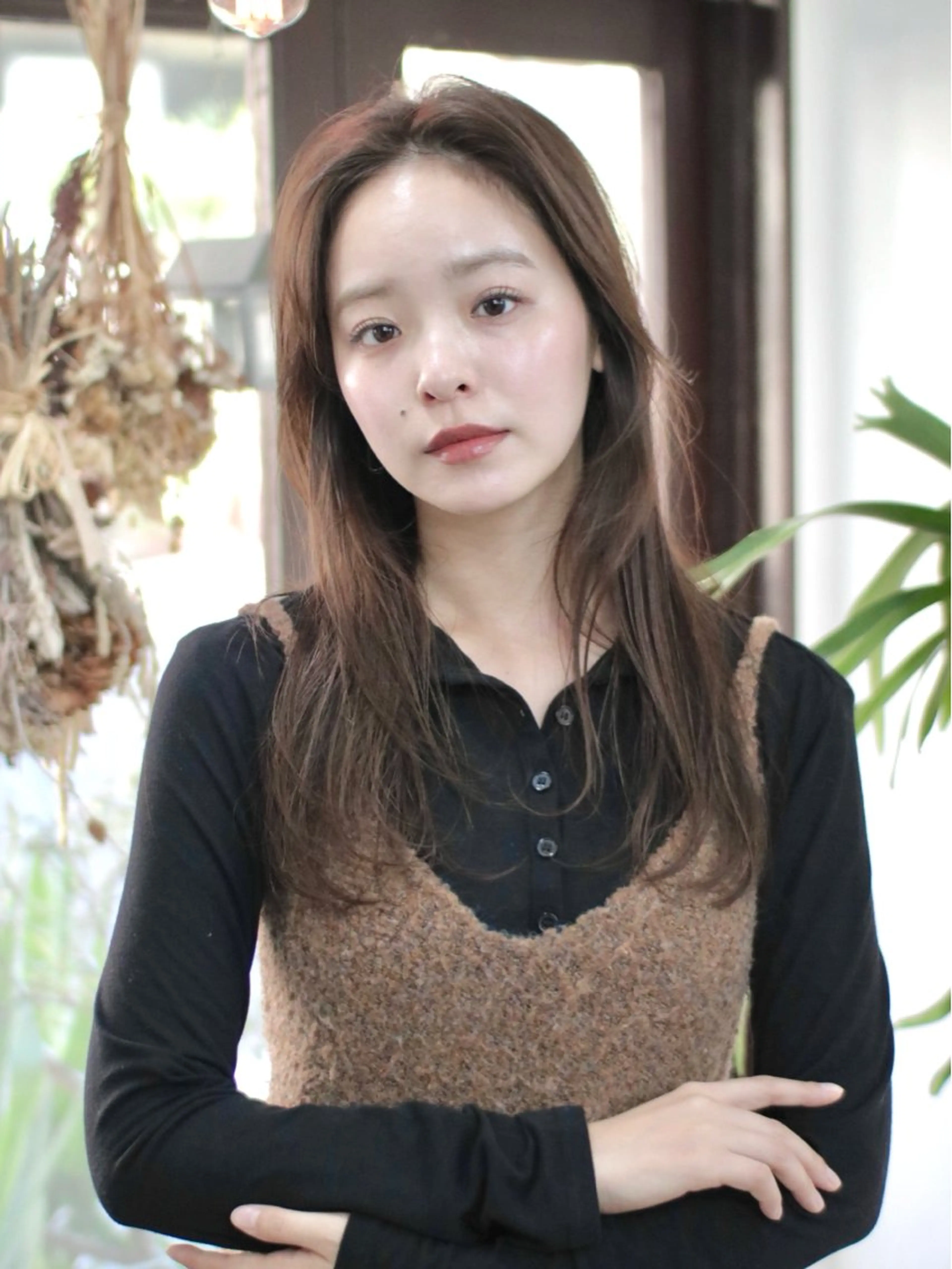 ロング カラー カット ヘアカラー トリートメント 木村陸弥 似合わせ 透明感カラー🌿のヘアスタイル