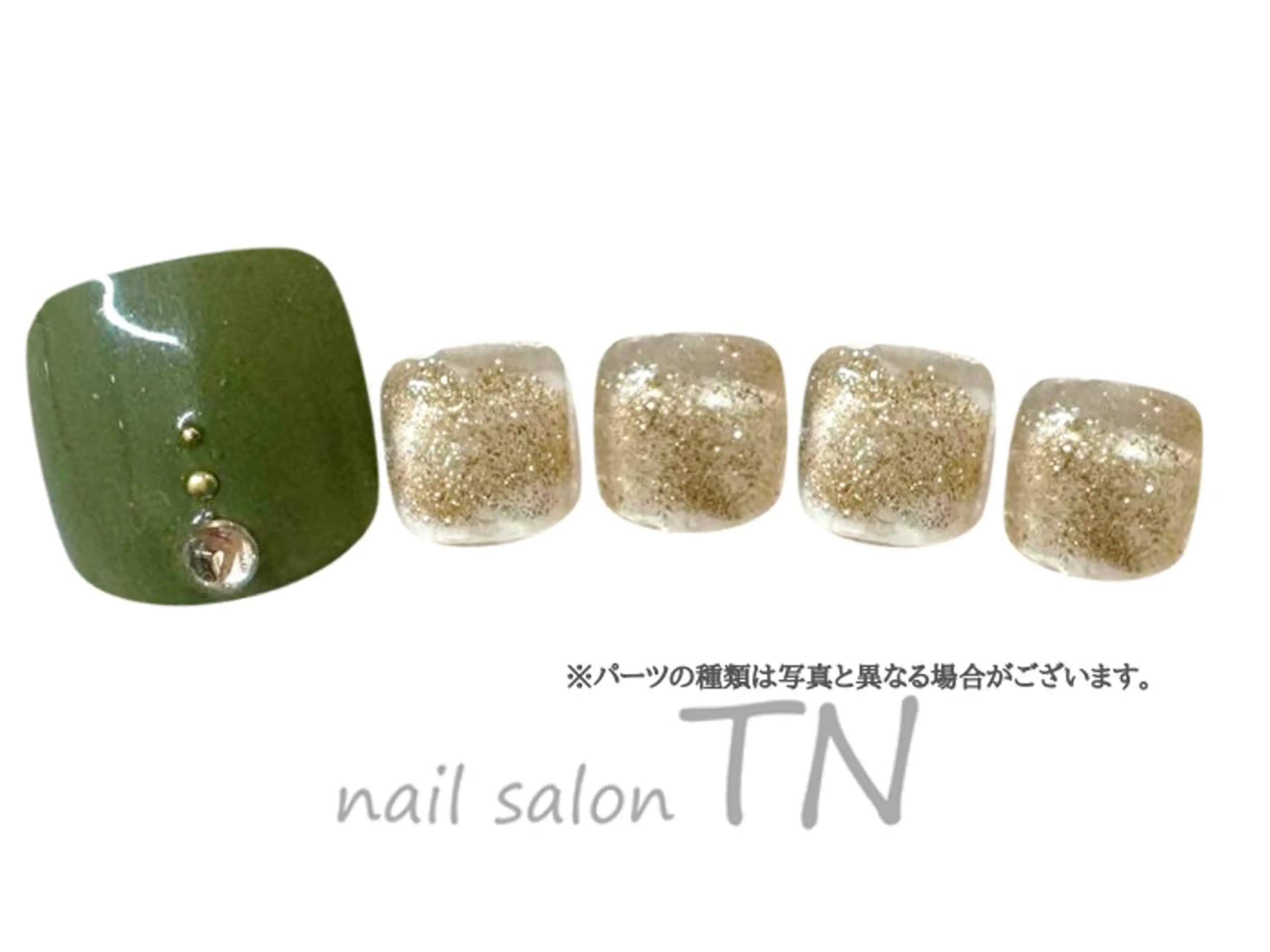 ネイル フットネイル 中島 実穂のネイルデザイン