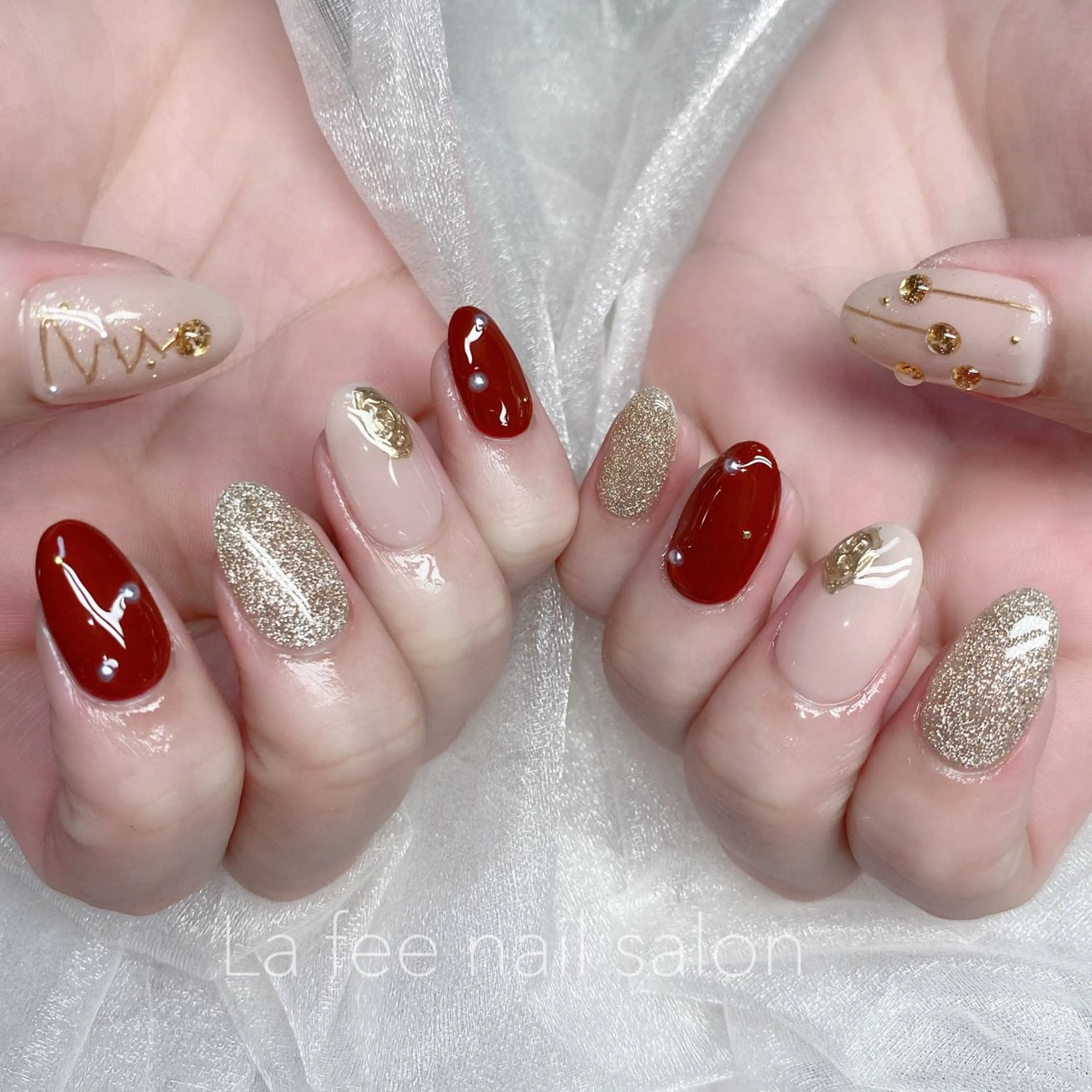 ネイル ハンドネイル ハンドケア La feeのネイルデザイン