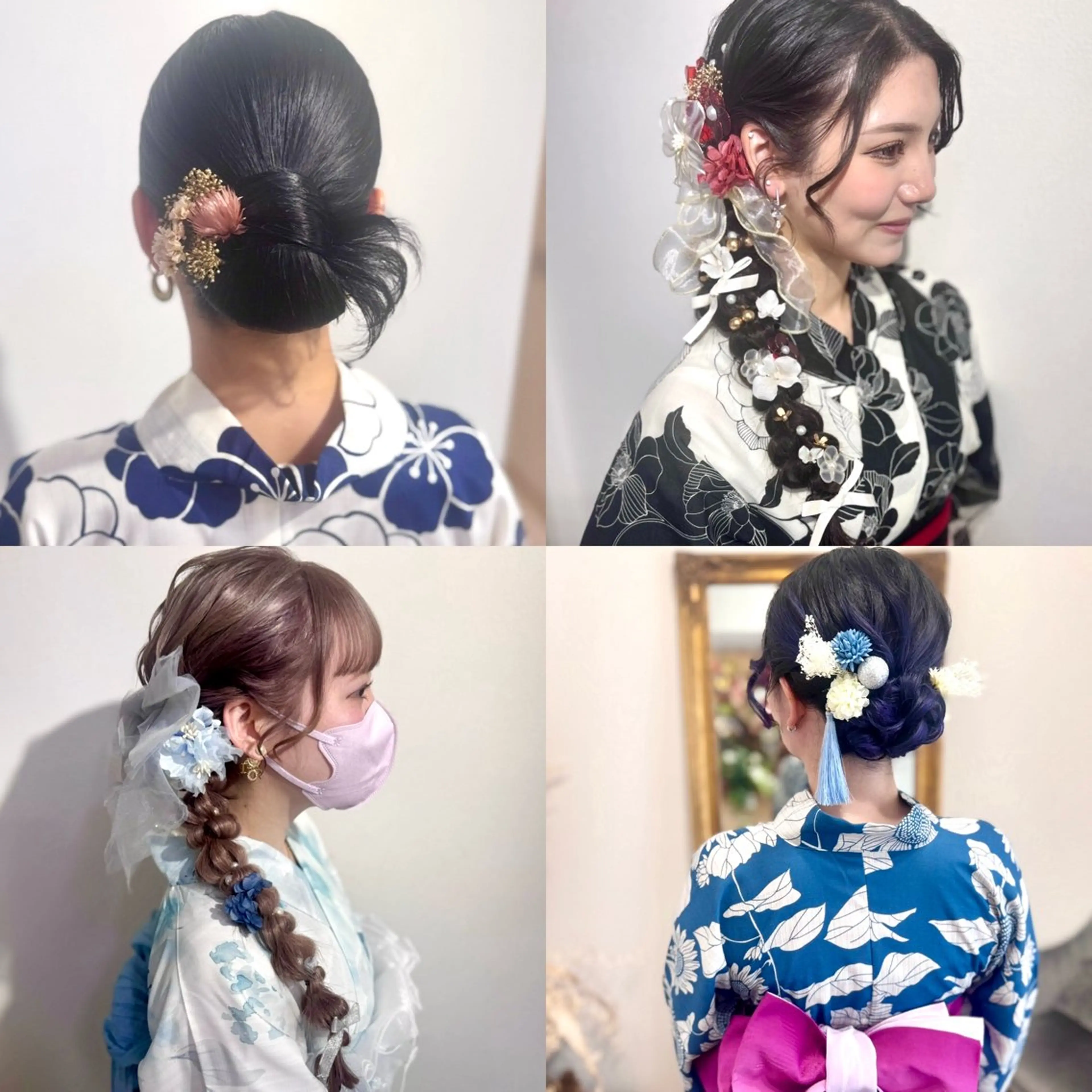 ヘアアレンジ 着付け 鷲見 望のヘアスタイル