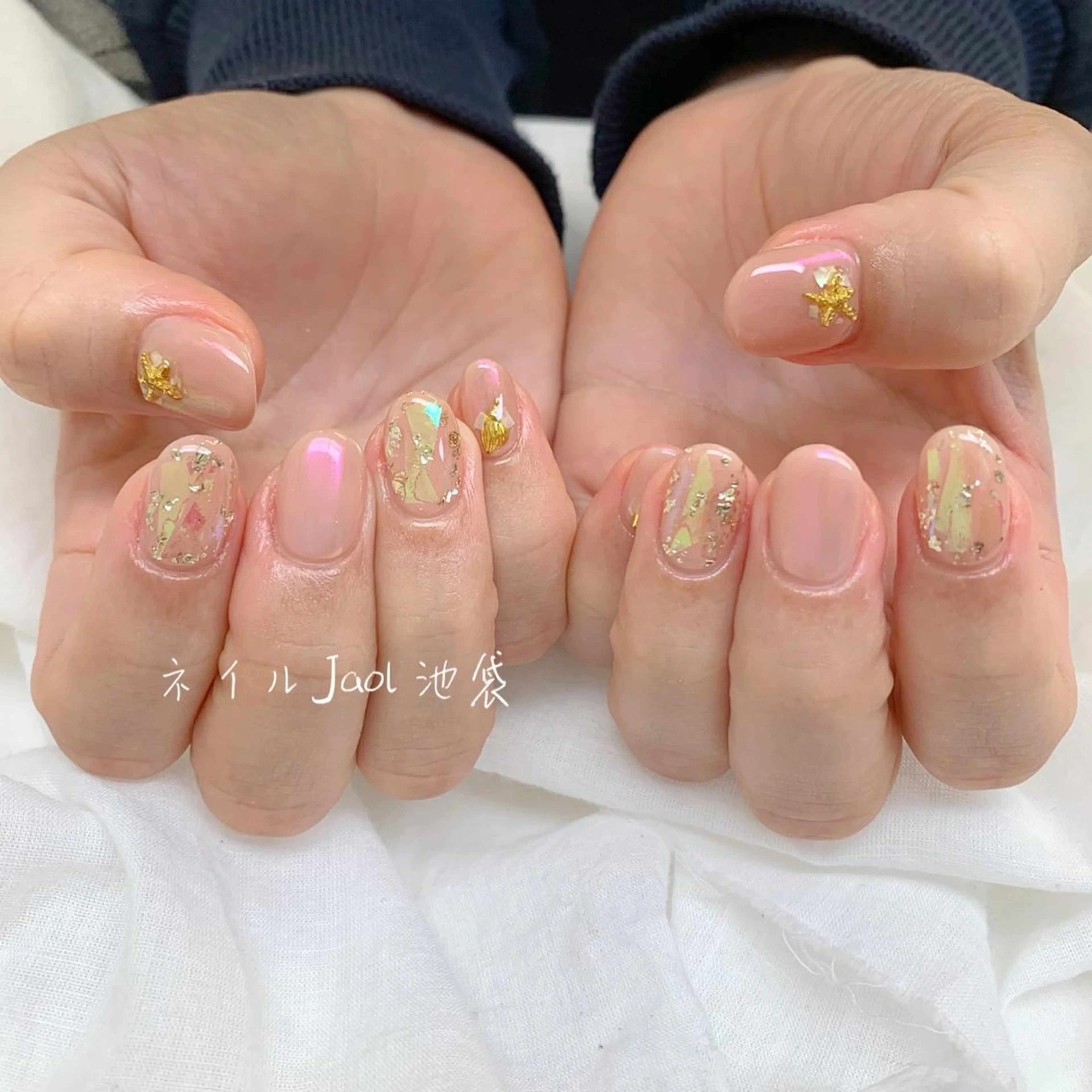 ミディアム nail jaol池袋店所属・ネイルJaol 池袋のネイルデザイン