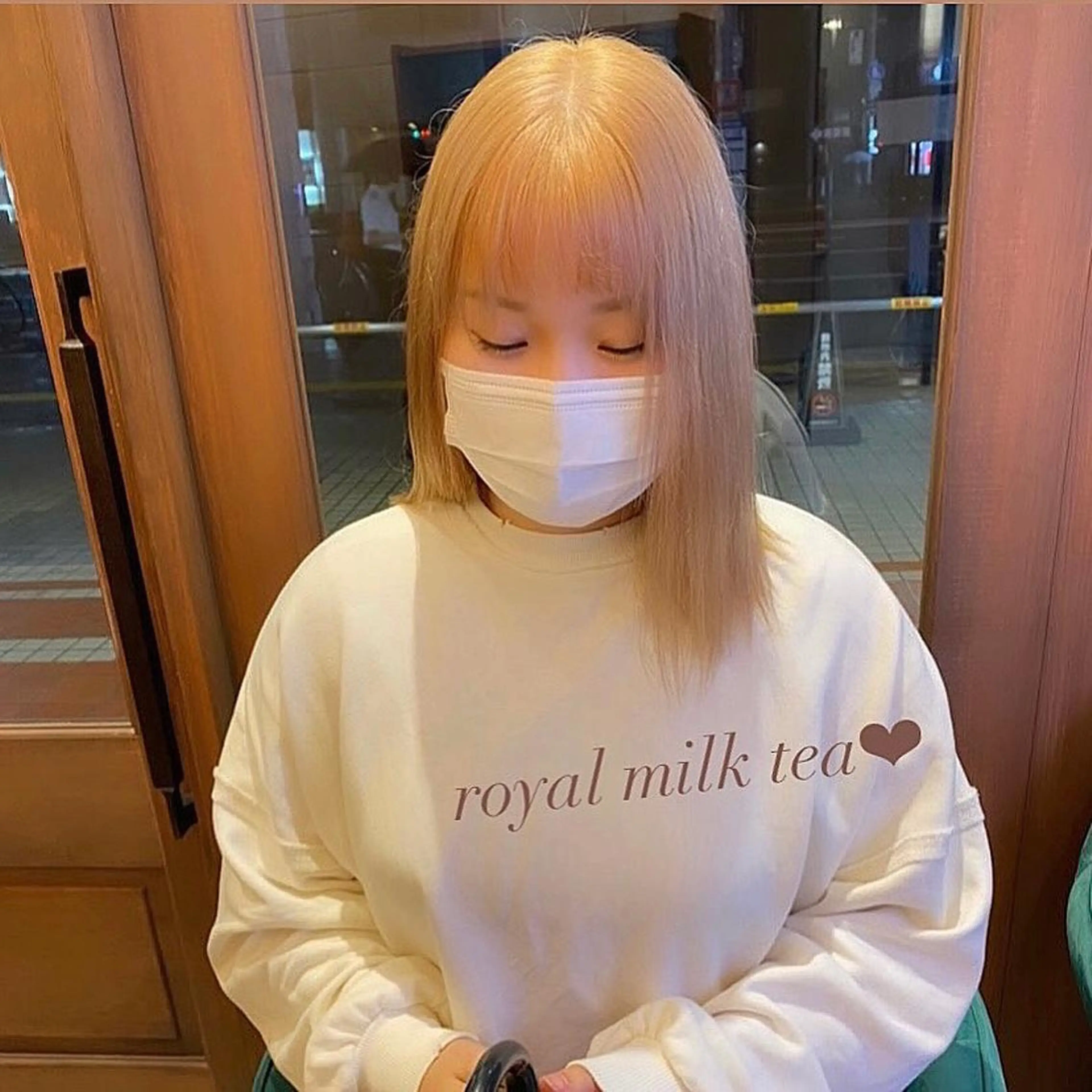 【ミニモ限定】ワンカラー+カット+2 stepトリートメント✨💎透明感カラーはお任せ下さい💘✨の写真