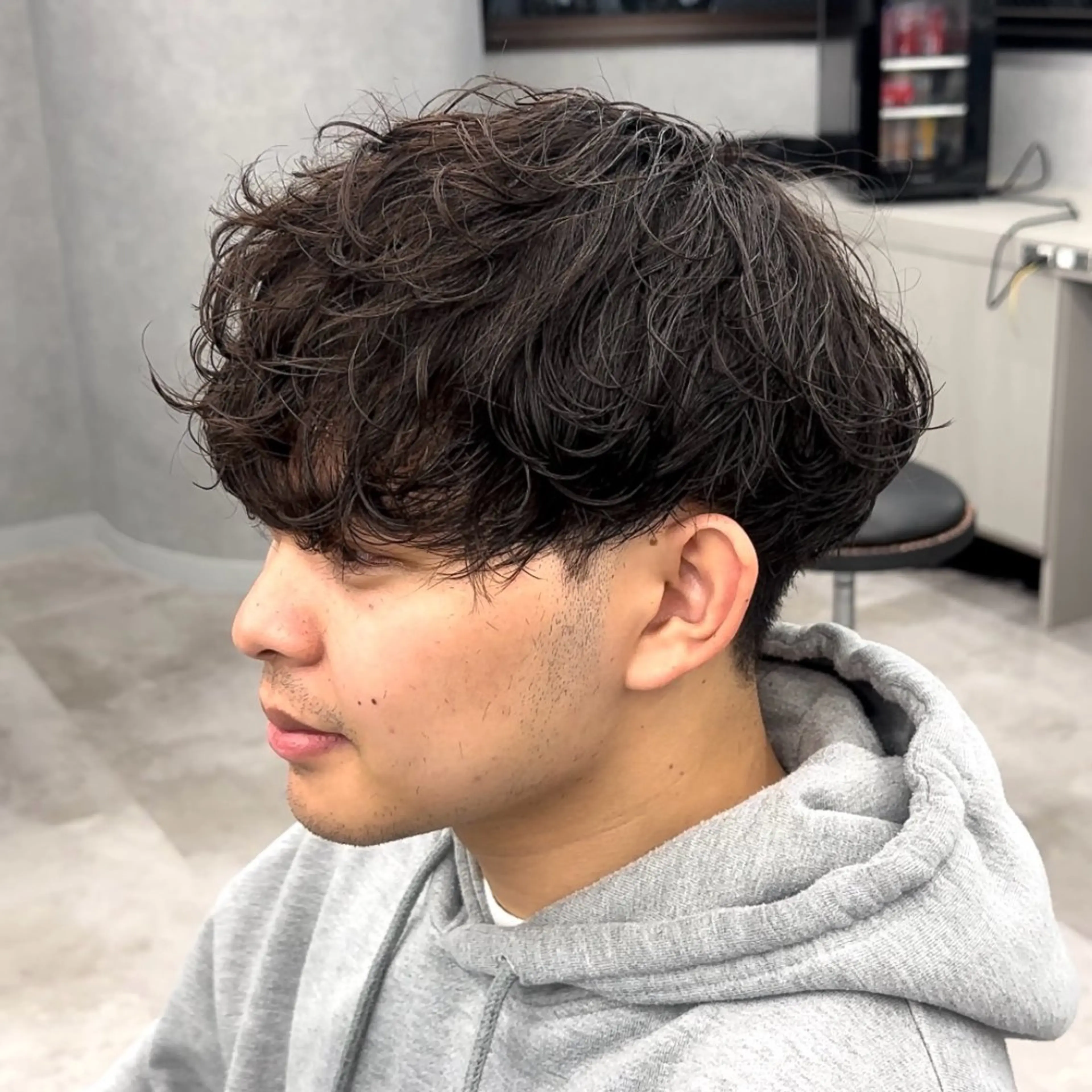 メンズ カット パーマ 🎖️似合わせメンズ パーマ🎖️カネキのヘアスタイル