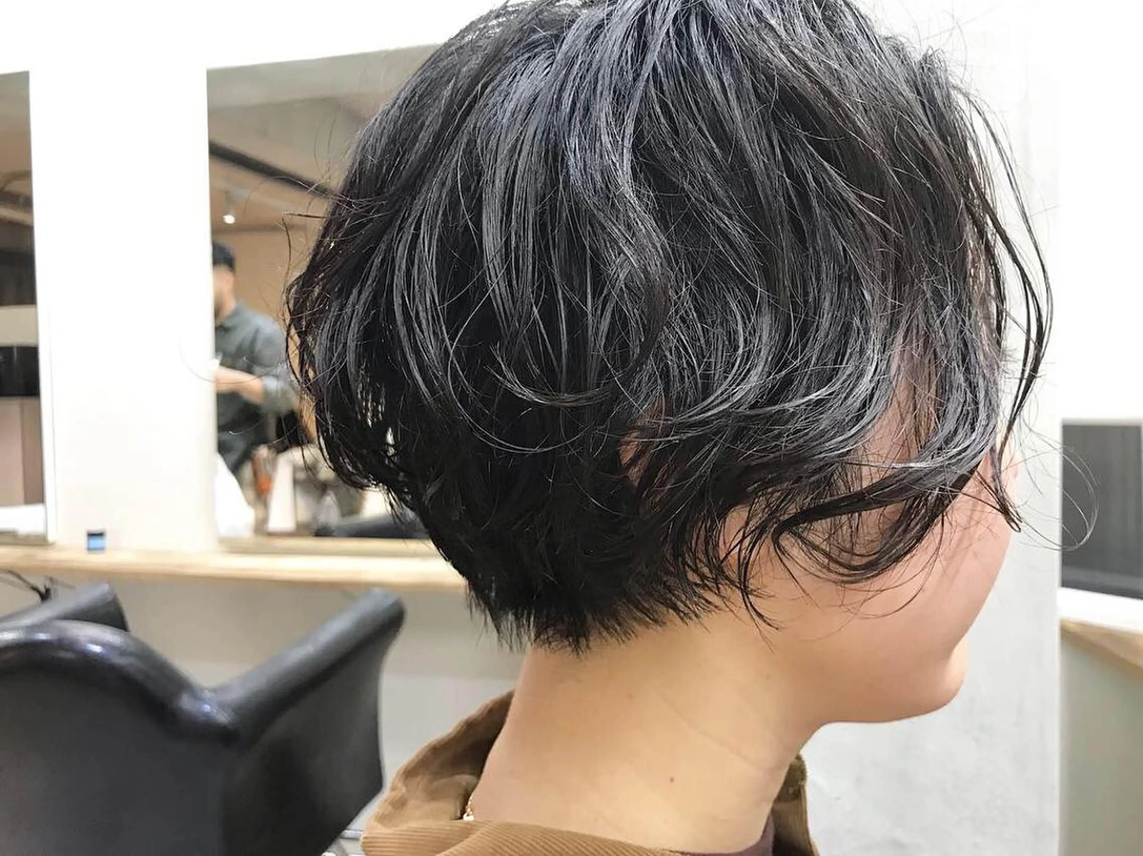 ショート パーマ カット パーマ トリートメント 下北沢 soiのヘアスタイル