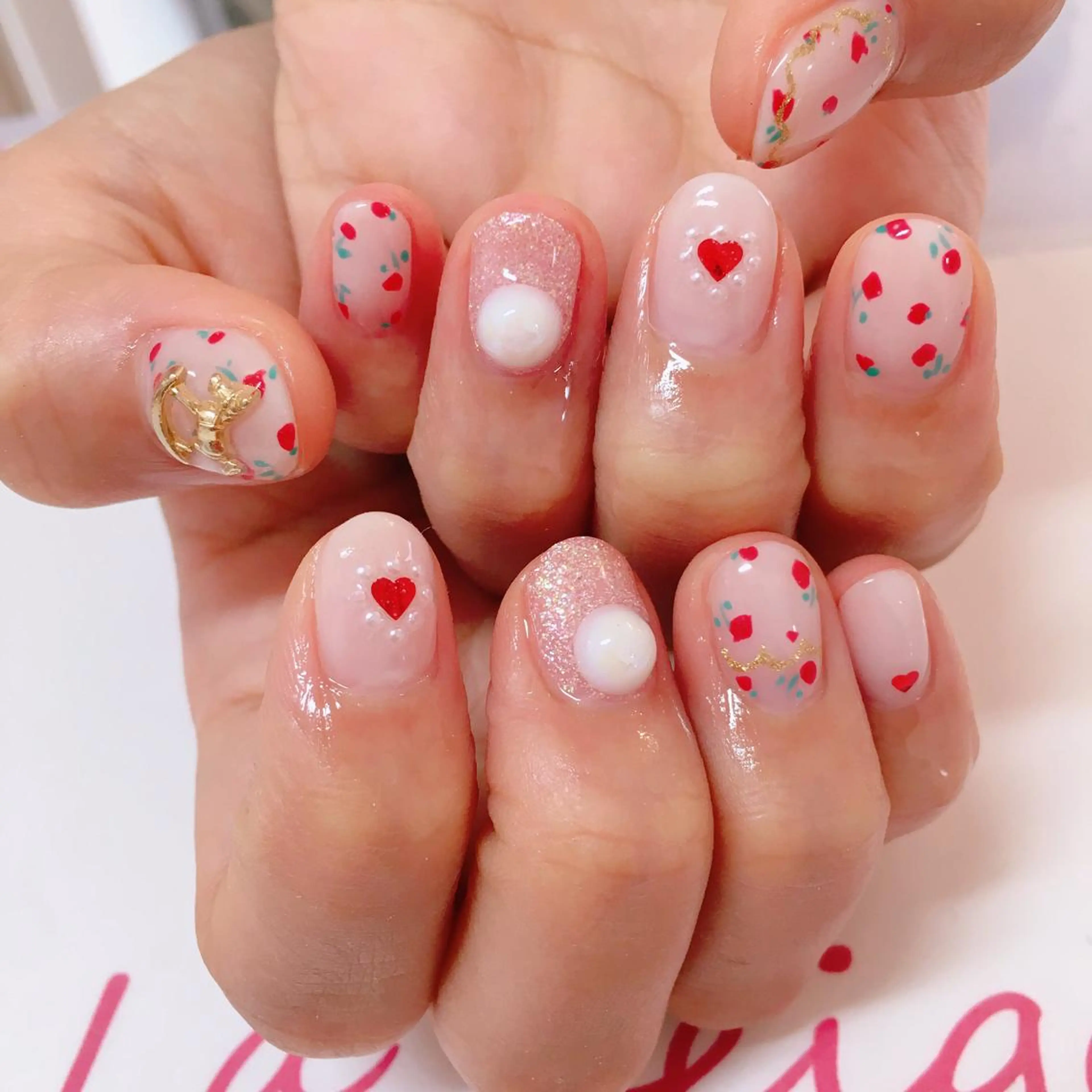 ネイル La neige* yuki 🥯🍑のネイルデザイン