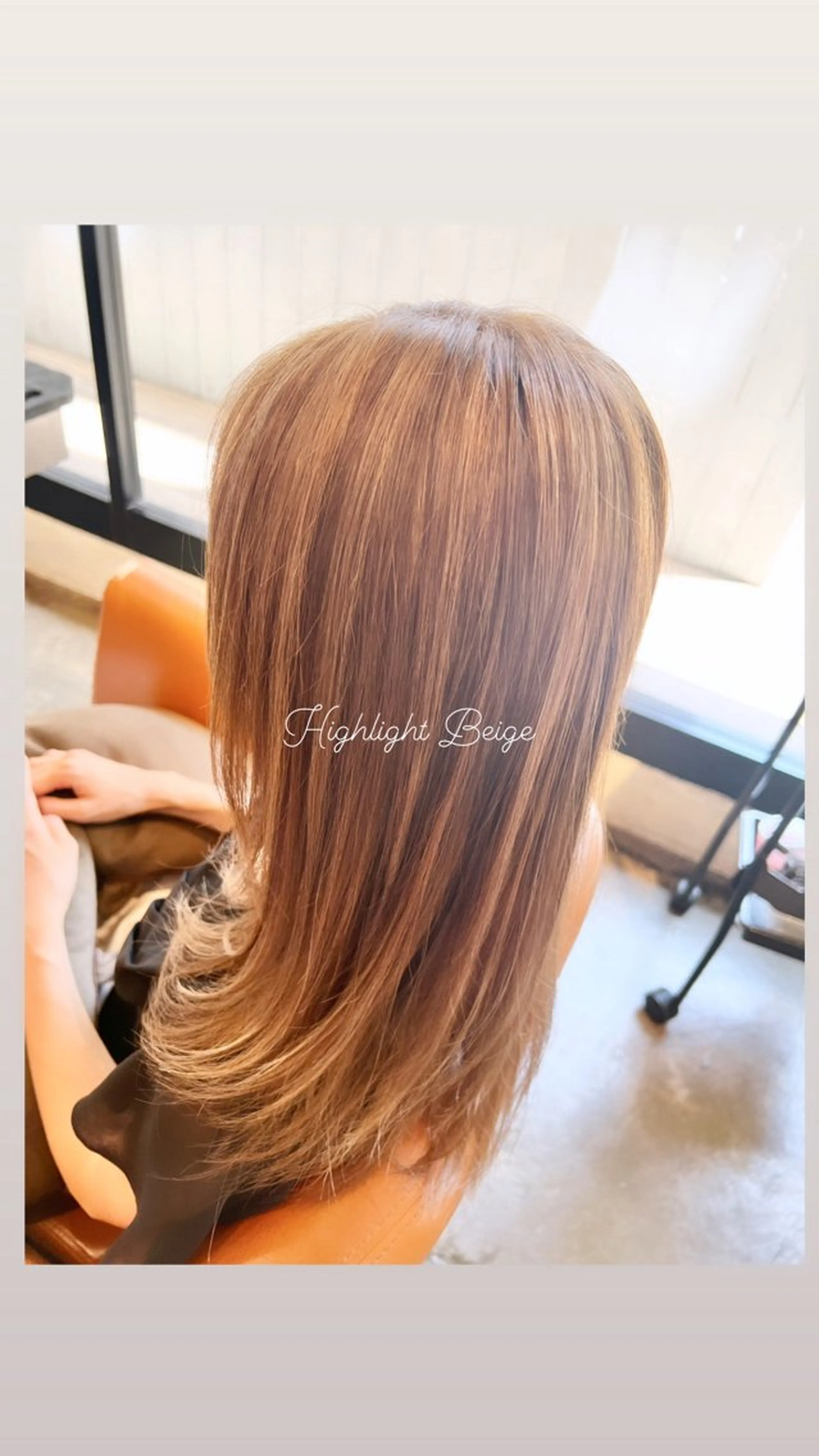 ロング カラー ハイライトカラー ハイライト カット ヘアカラー トリートメント ハイライト/インナー /ブリーチ/レイヤーのヘアスタイル