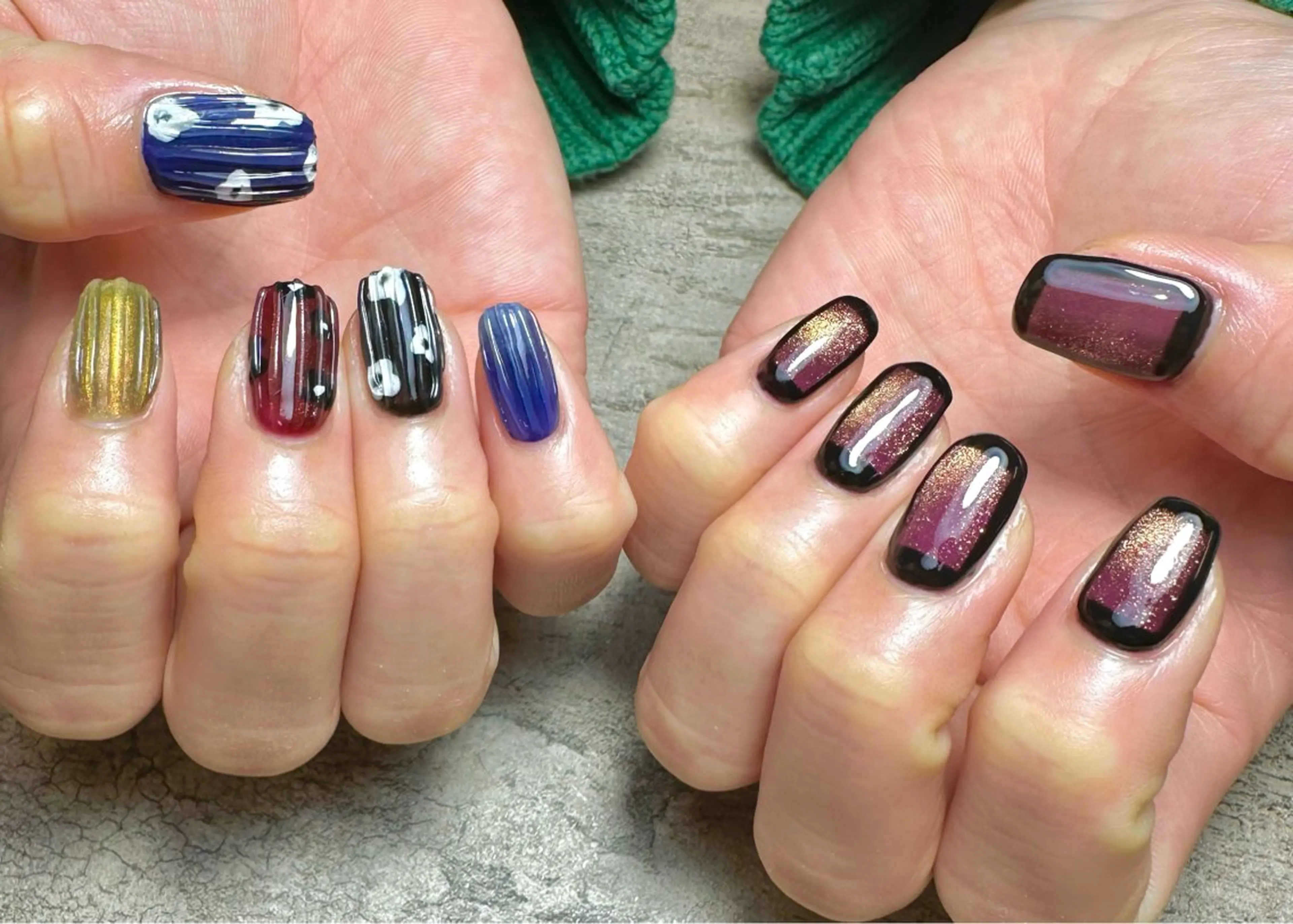 ネイル ハンドネイル フットネイル GéRanium Harukaのネイルデザイン