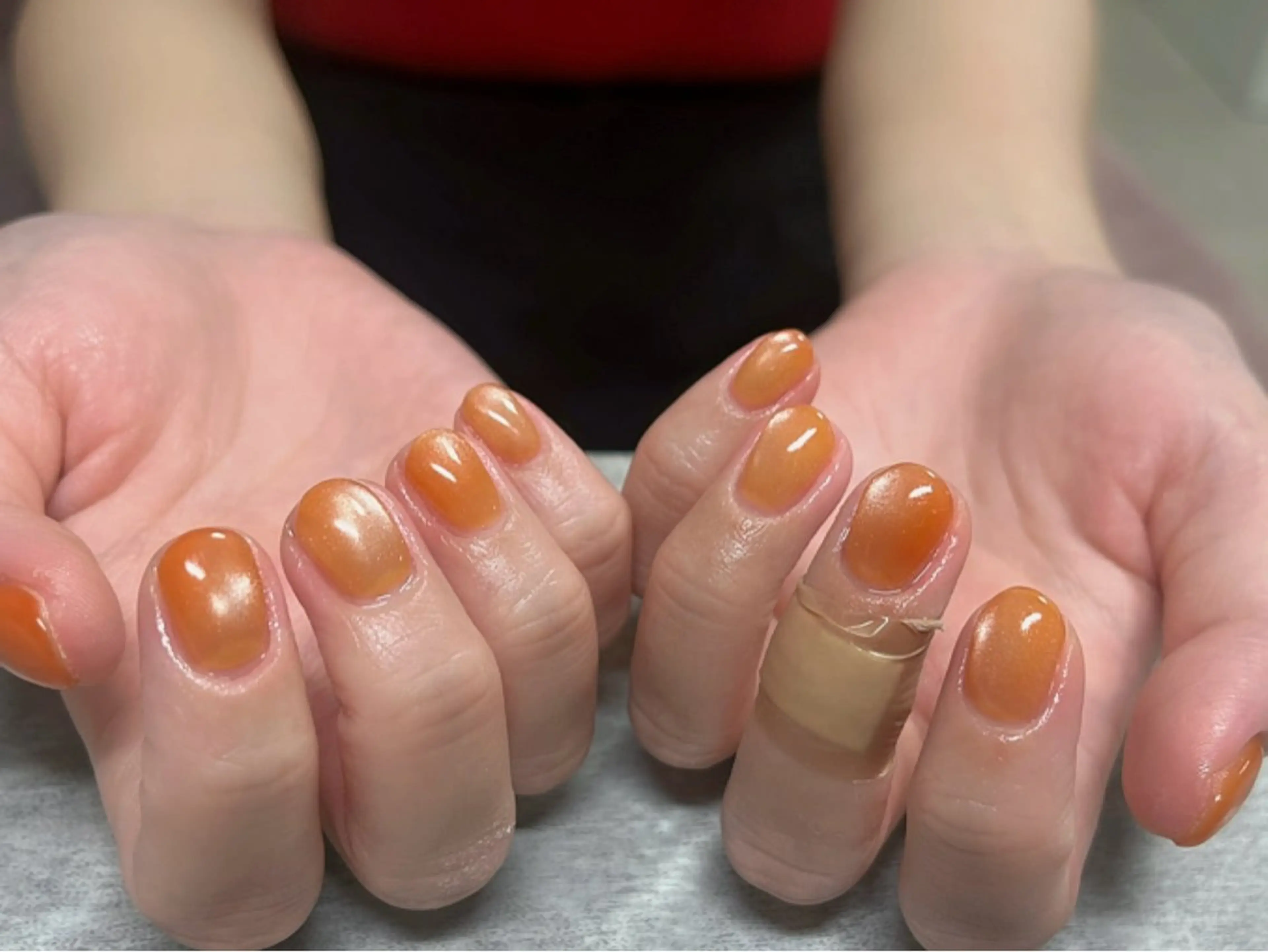 ネイル ハンドネイル Protea きぬがわ らむのネイルデザイン