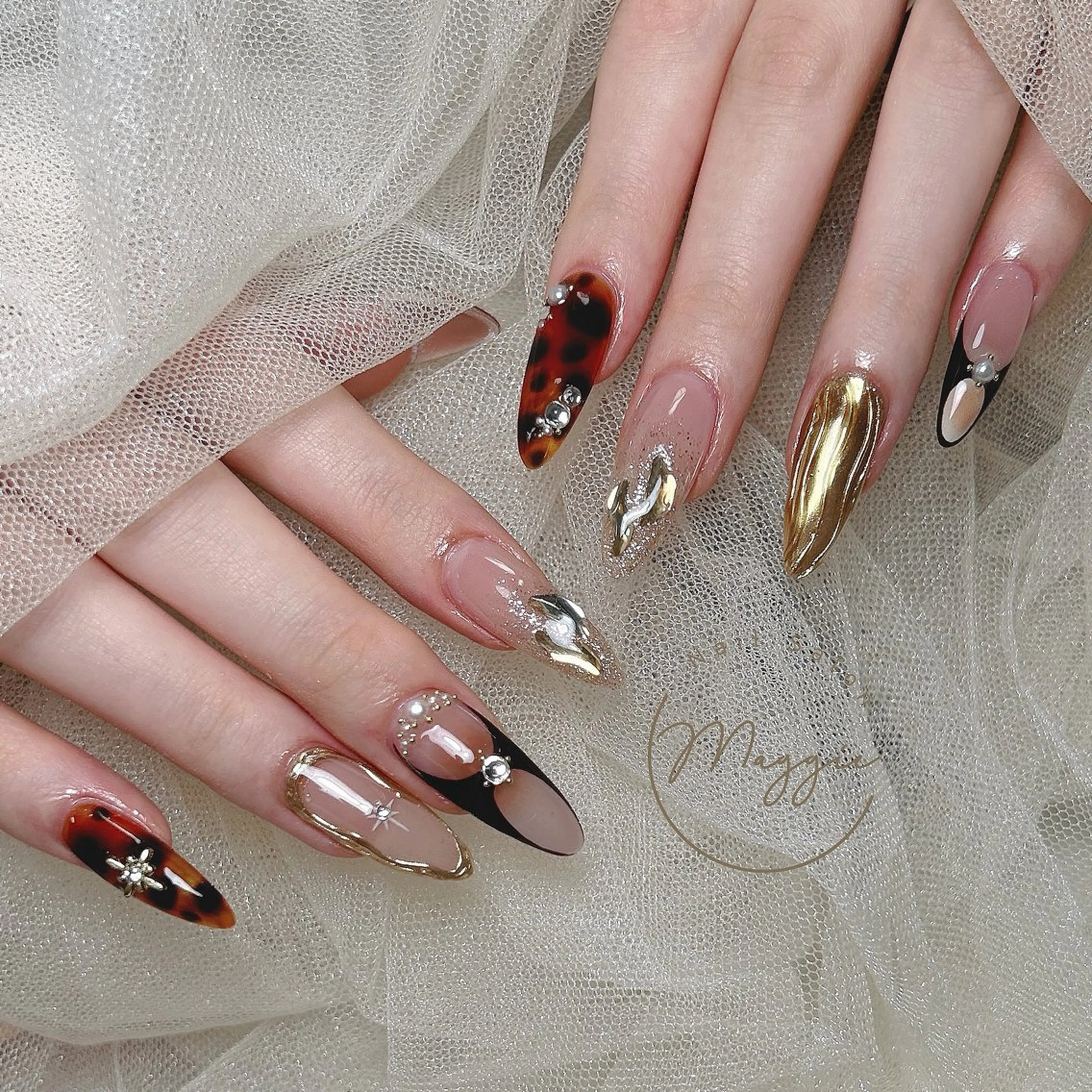 ネイル Maggie Nail🦩のネイルデザイン