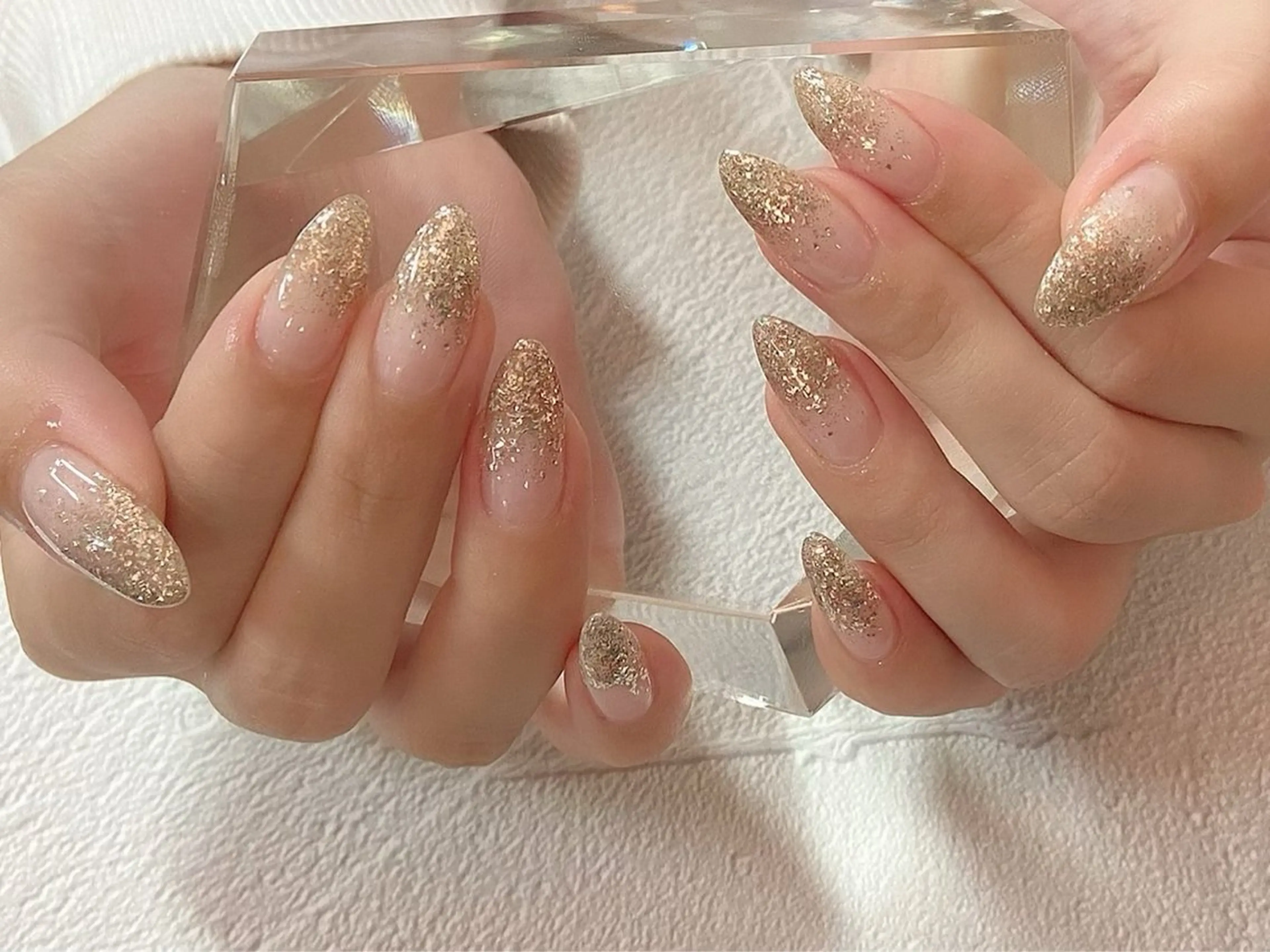 《前日／当日限定》20色から選べるラメグラデーション3850円(新規オフ無料)の写真