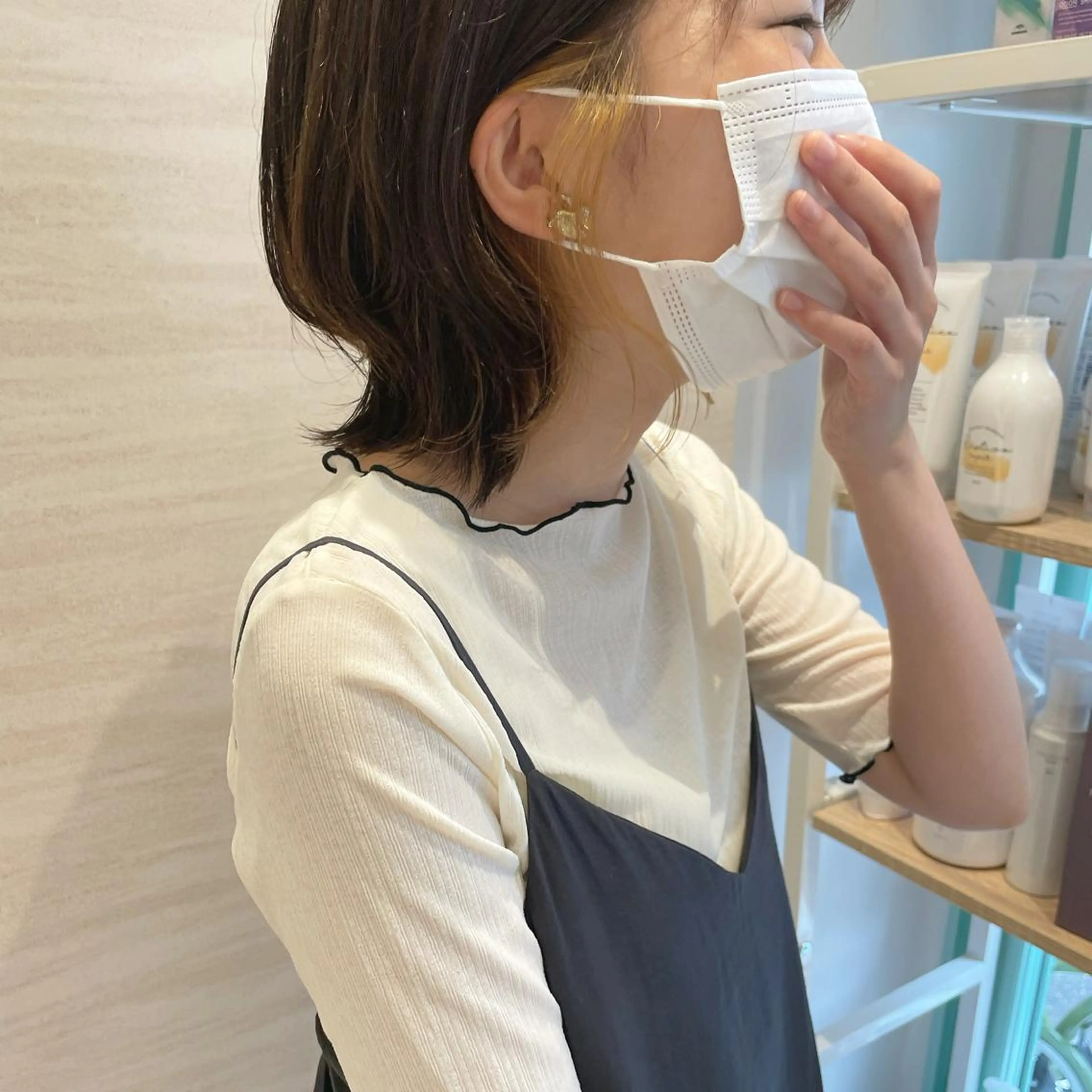 カラー Chiho / 梅田 / ボブ/ パーマのヘアスタイル