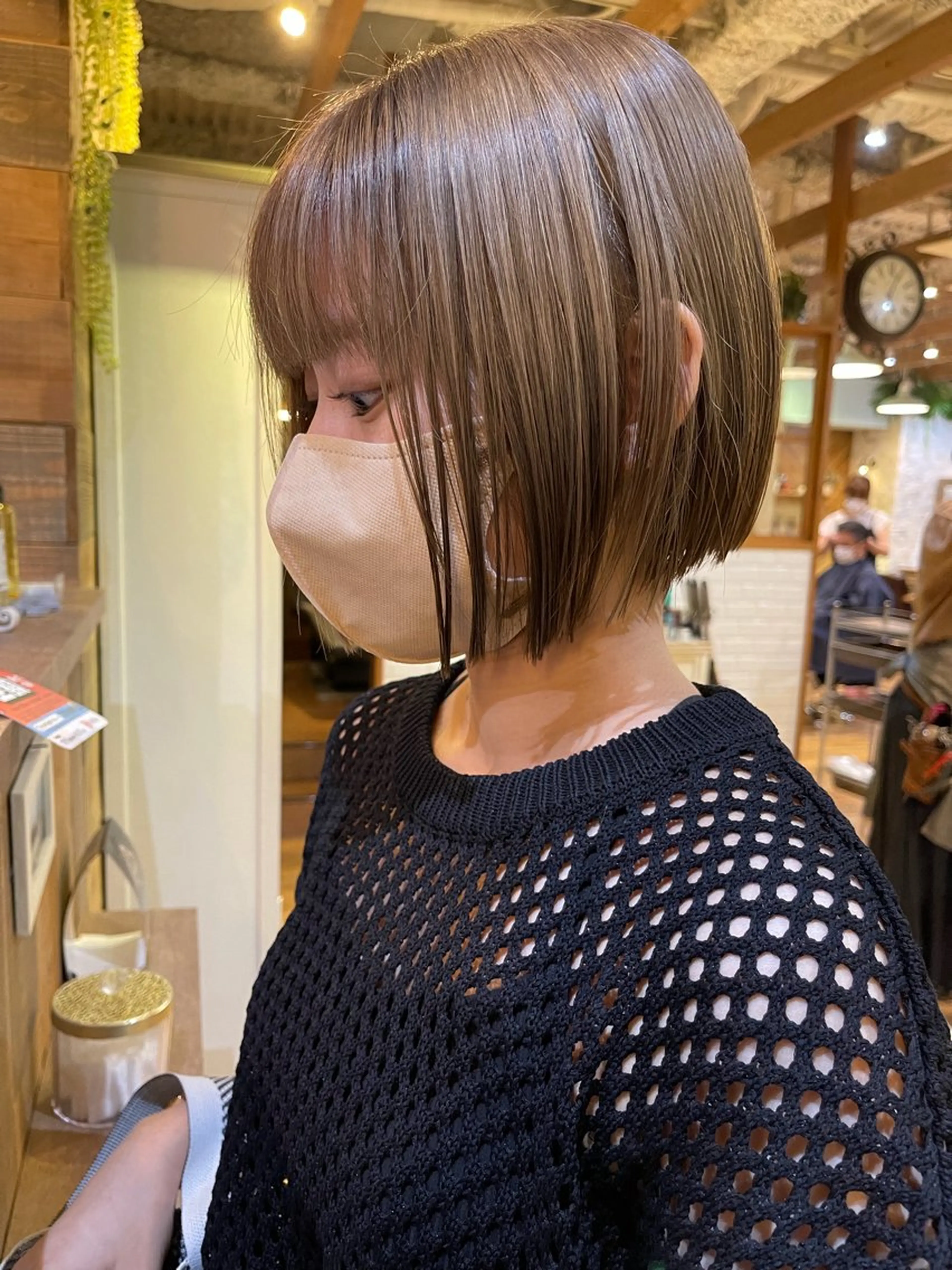 ショート SHIKI hair&make所属・ナカウチ タクのヘアスタイル