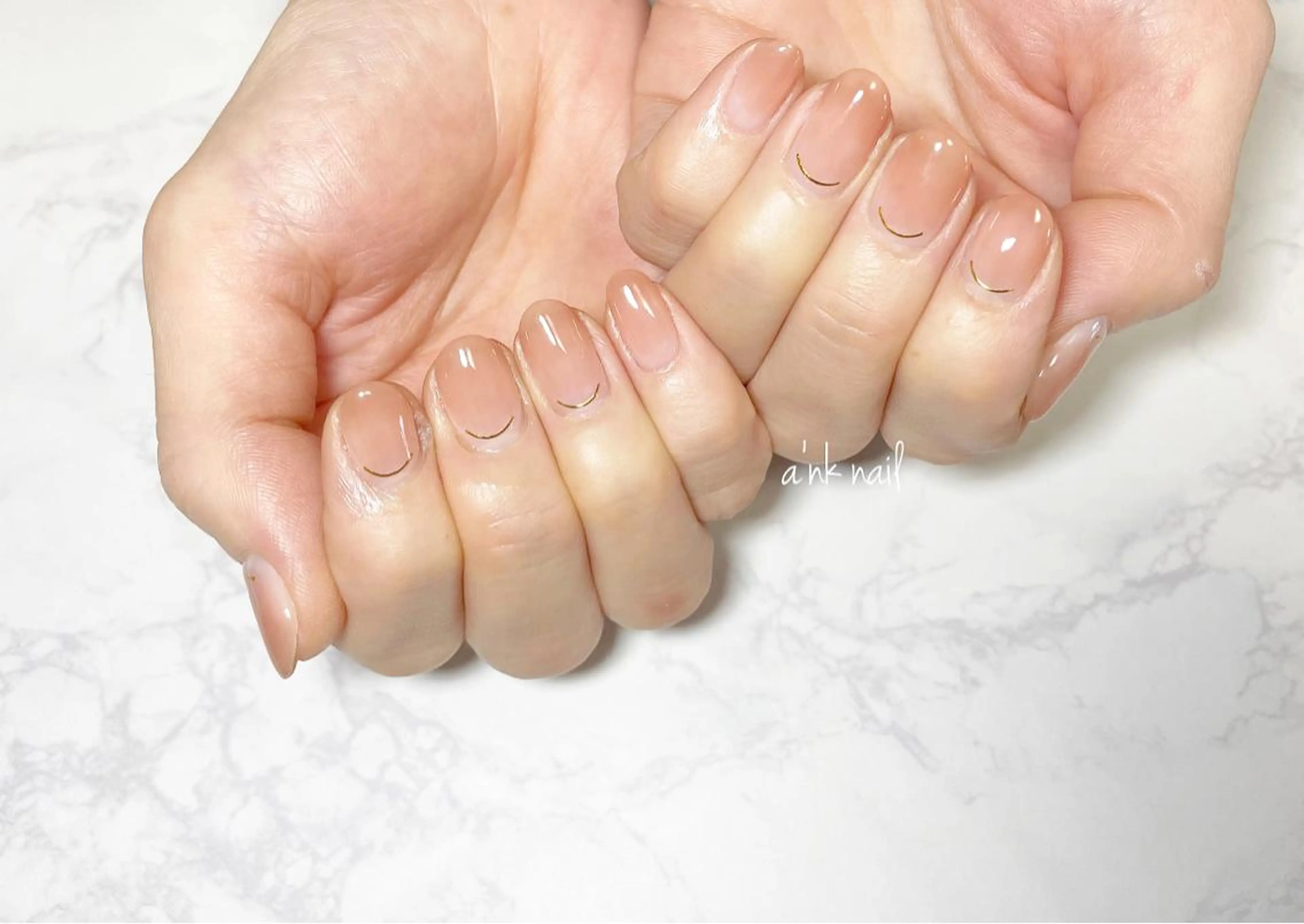 ジェルネイル(グラデーション)の写真