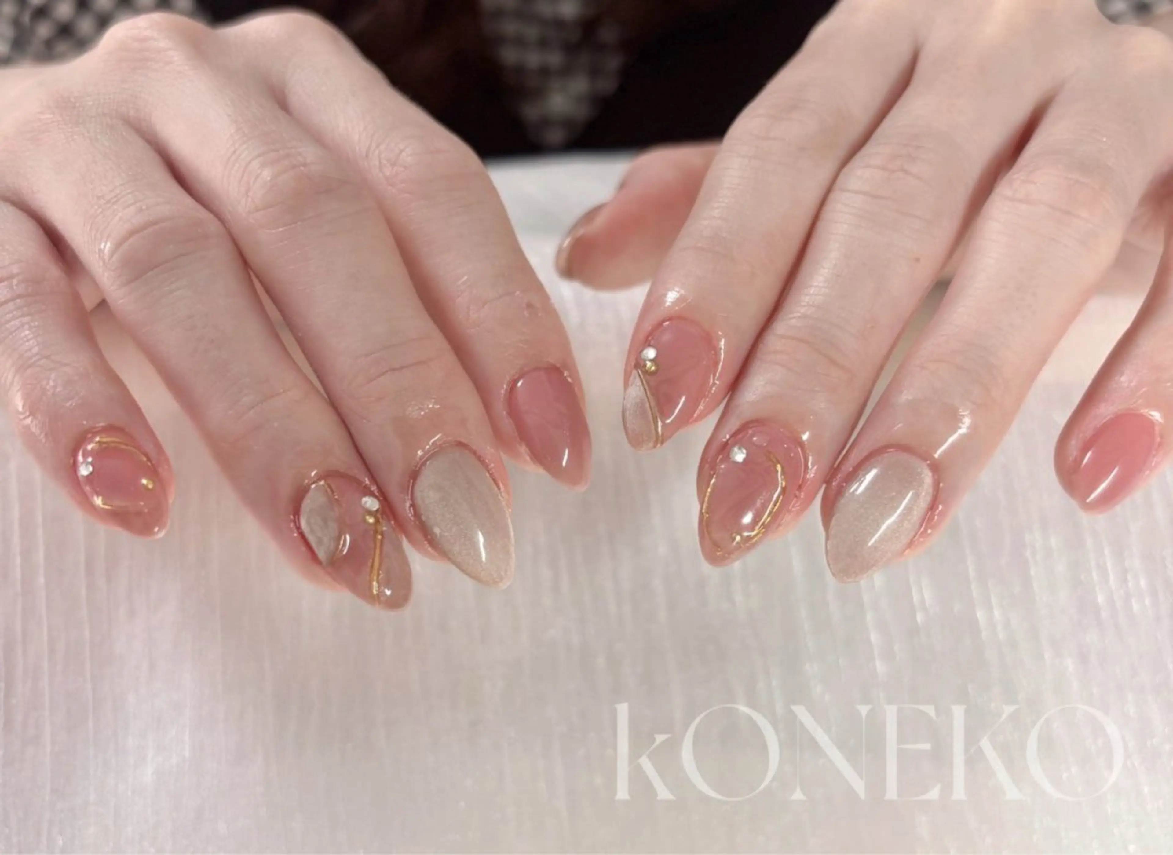 ネイル ハンドネイル コネコ ネイルサロンのネイルデザイン
