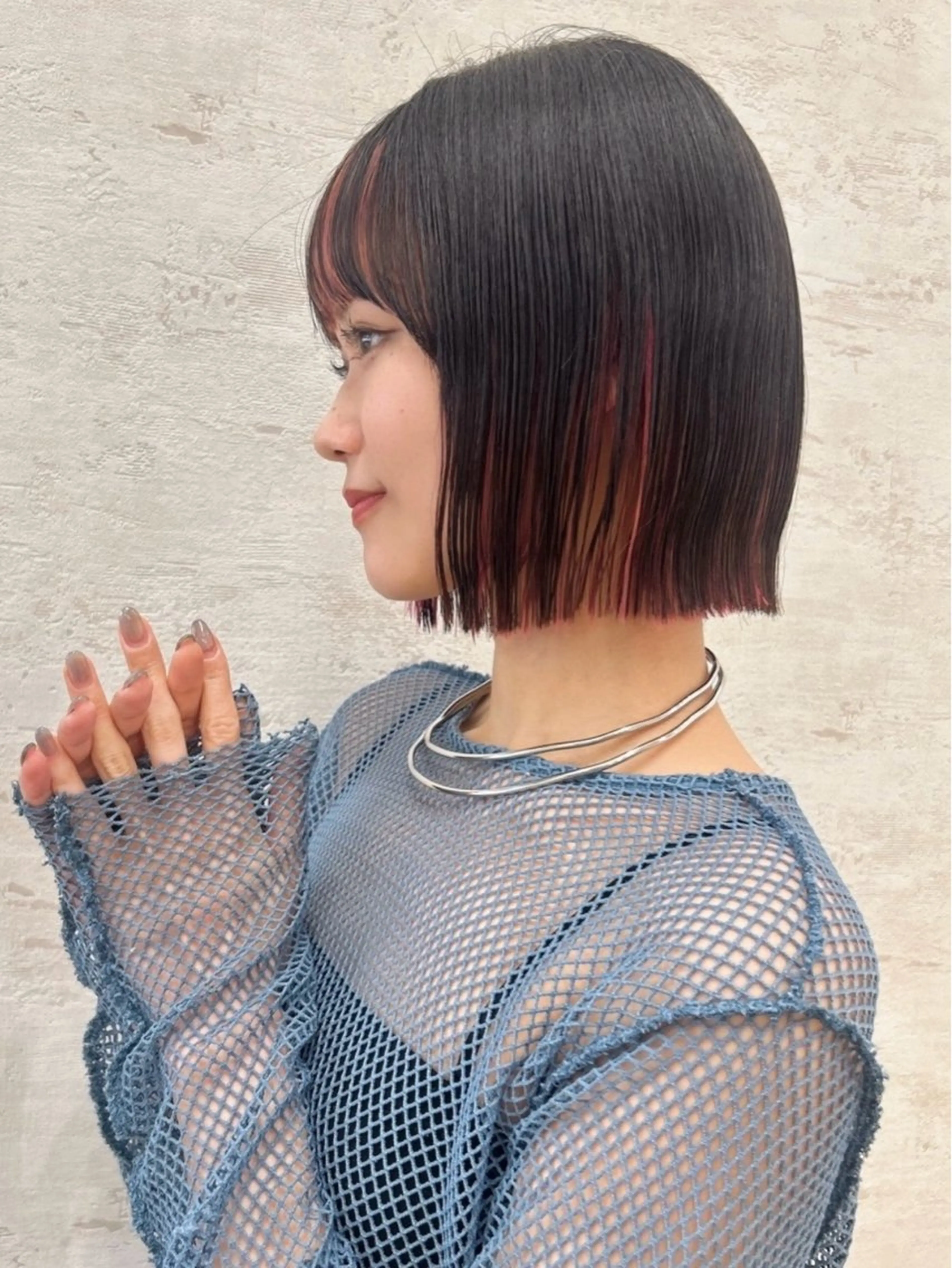 ショート Lond Alexia所属・金山/ブリーチなし/ 透明感/ボブ/ゆうきのヘアスタイル