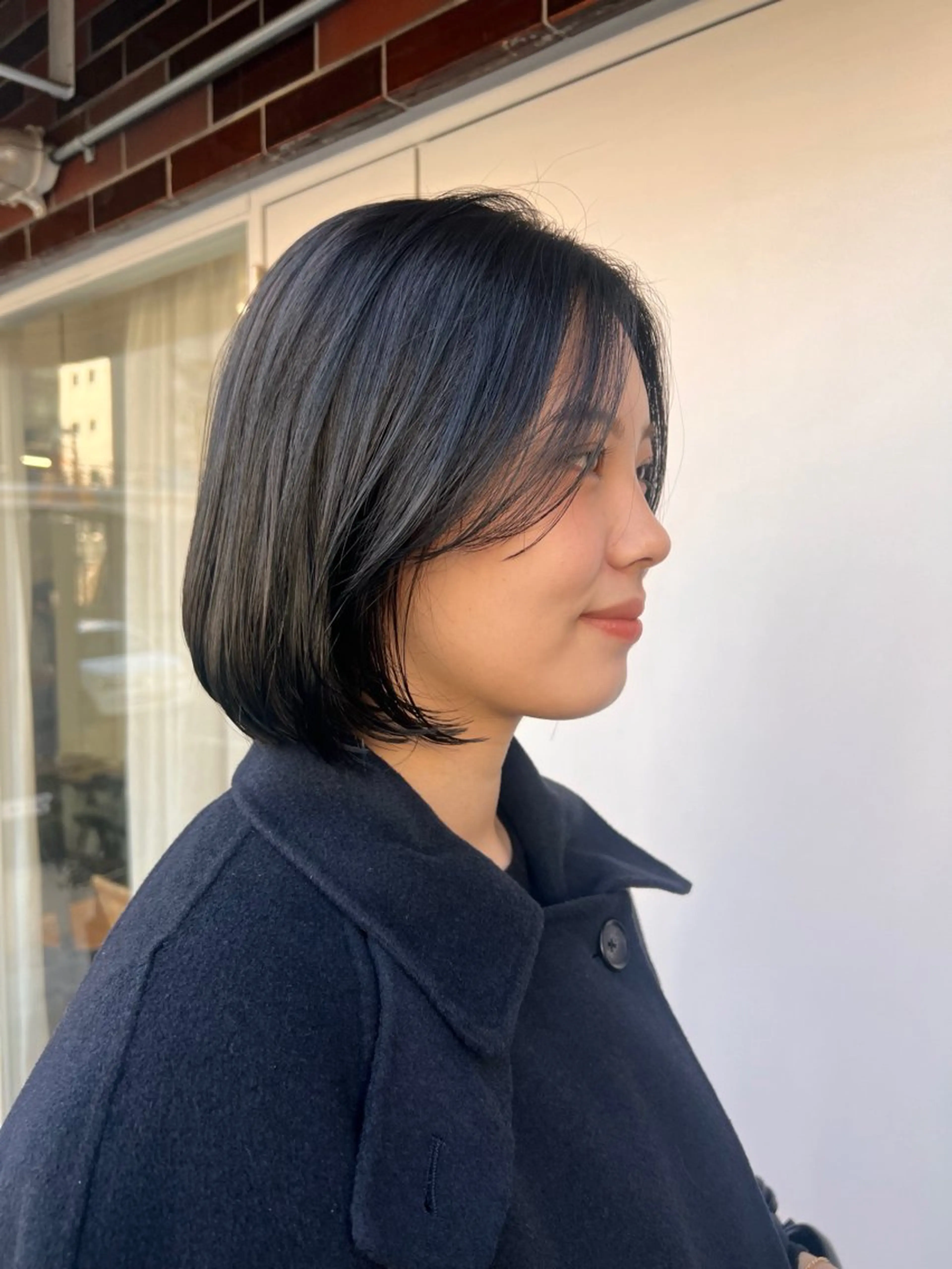 ショート カット パーマ リリカ🐈‍⬛ブリー チカラー/上永谷のヘアスタイル