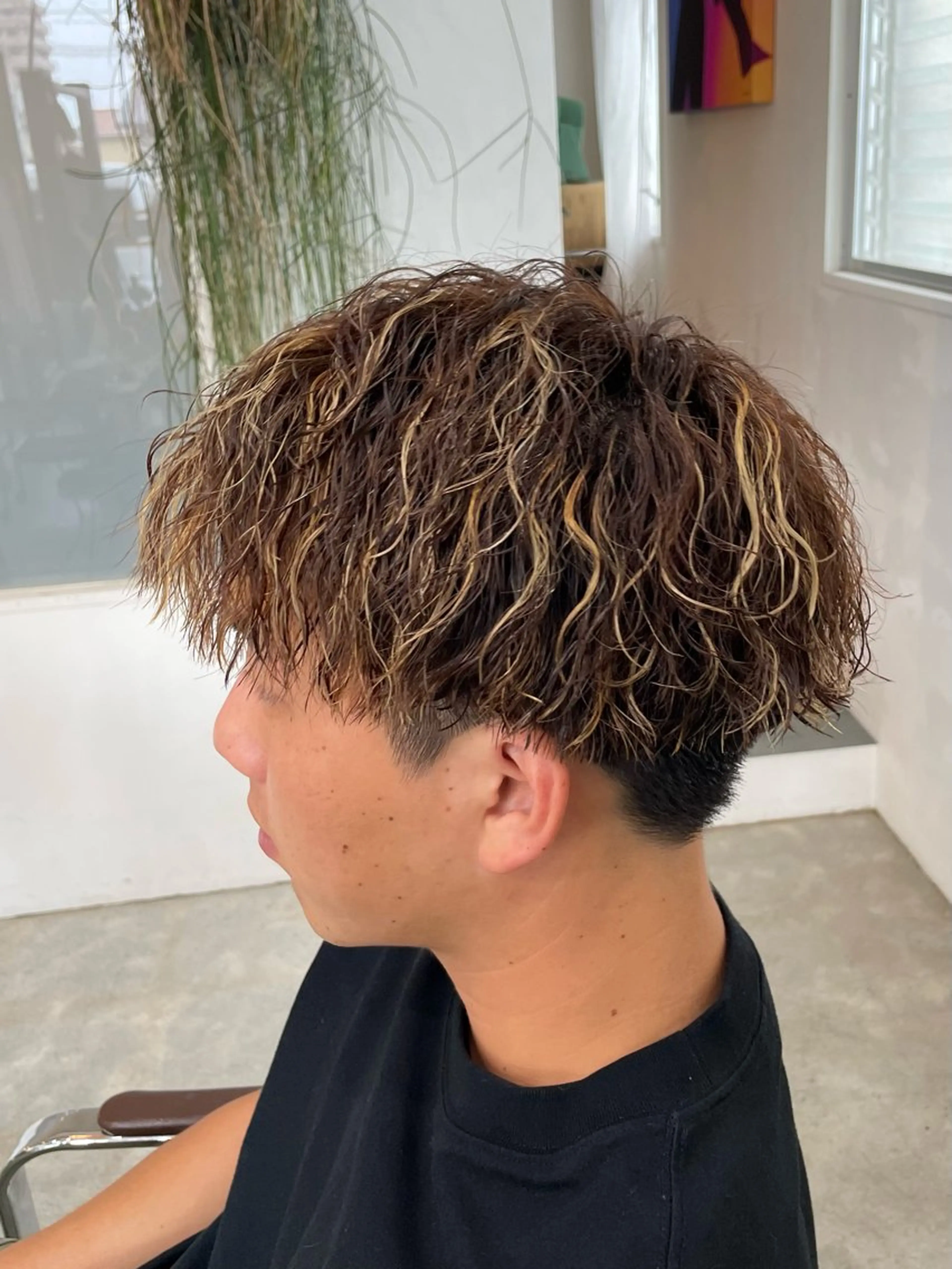 ショート カラー パーマ メンズ JERICHO HAIR所属・河野 由佳の眉毛・アイブロウイメージ