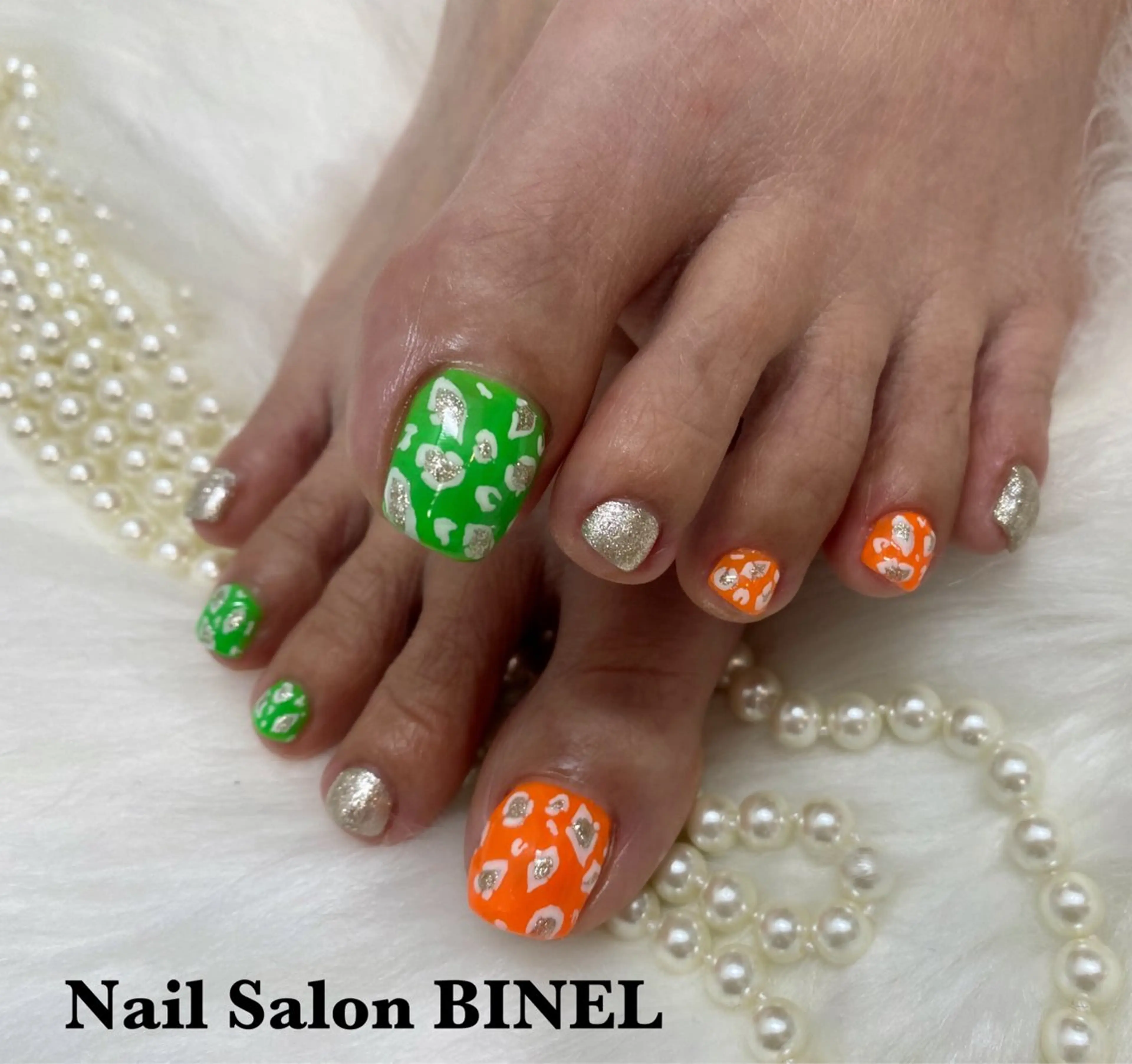 ネイル フットネイル H. Yuukaのネイルデザイン