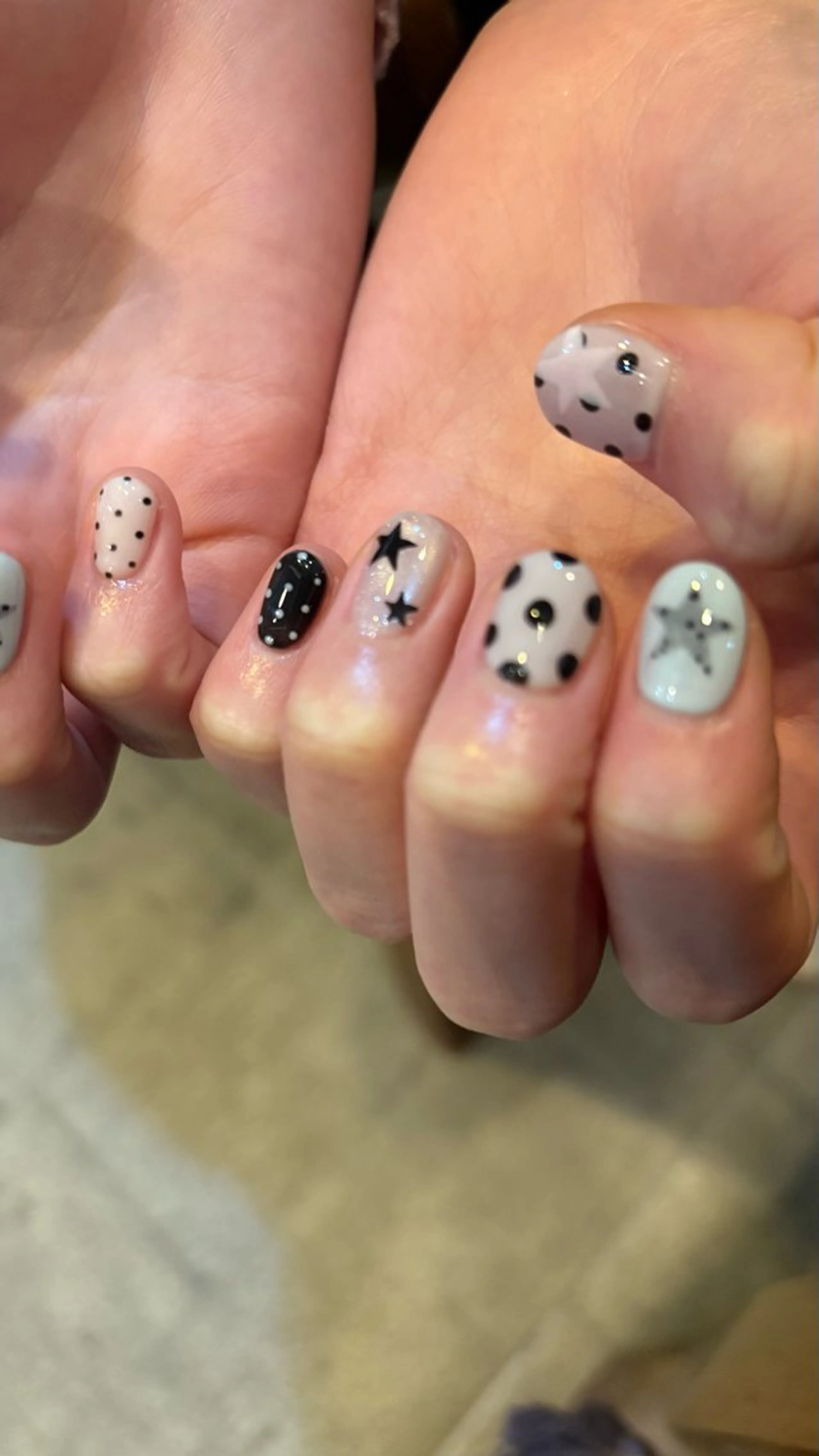 ネイル ハンドネイル Trico Antique所属・岩本 杏のネイルデザイン