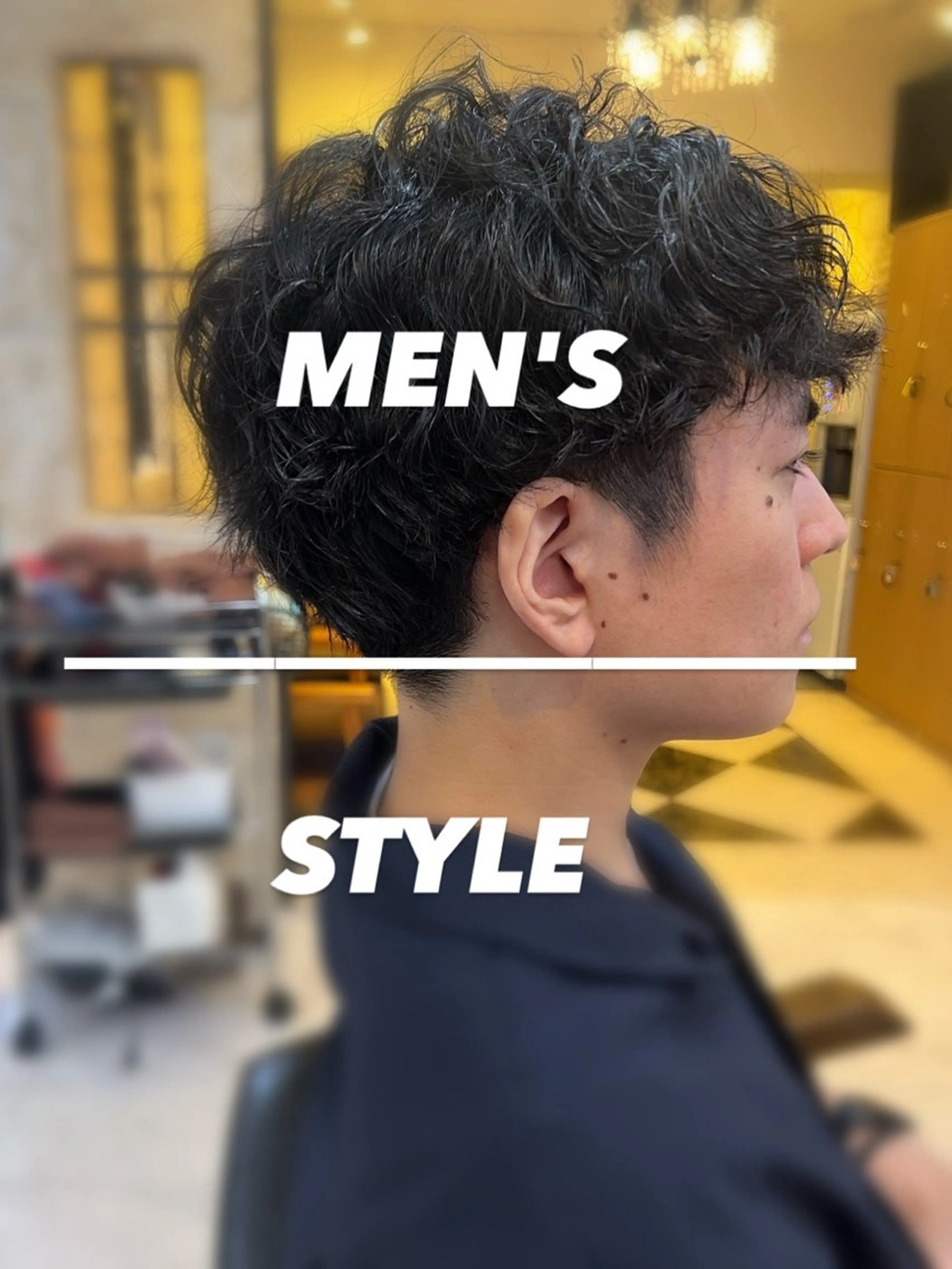 メンズ カット 大人女性ぼかし メンズ強化🦙平作のヘアスタイル