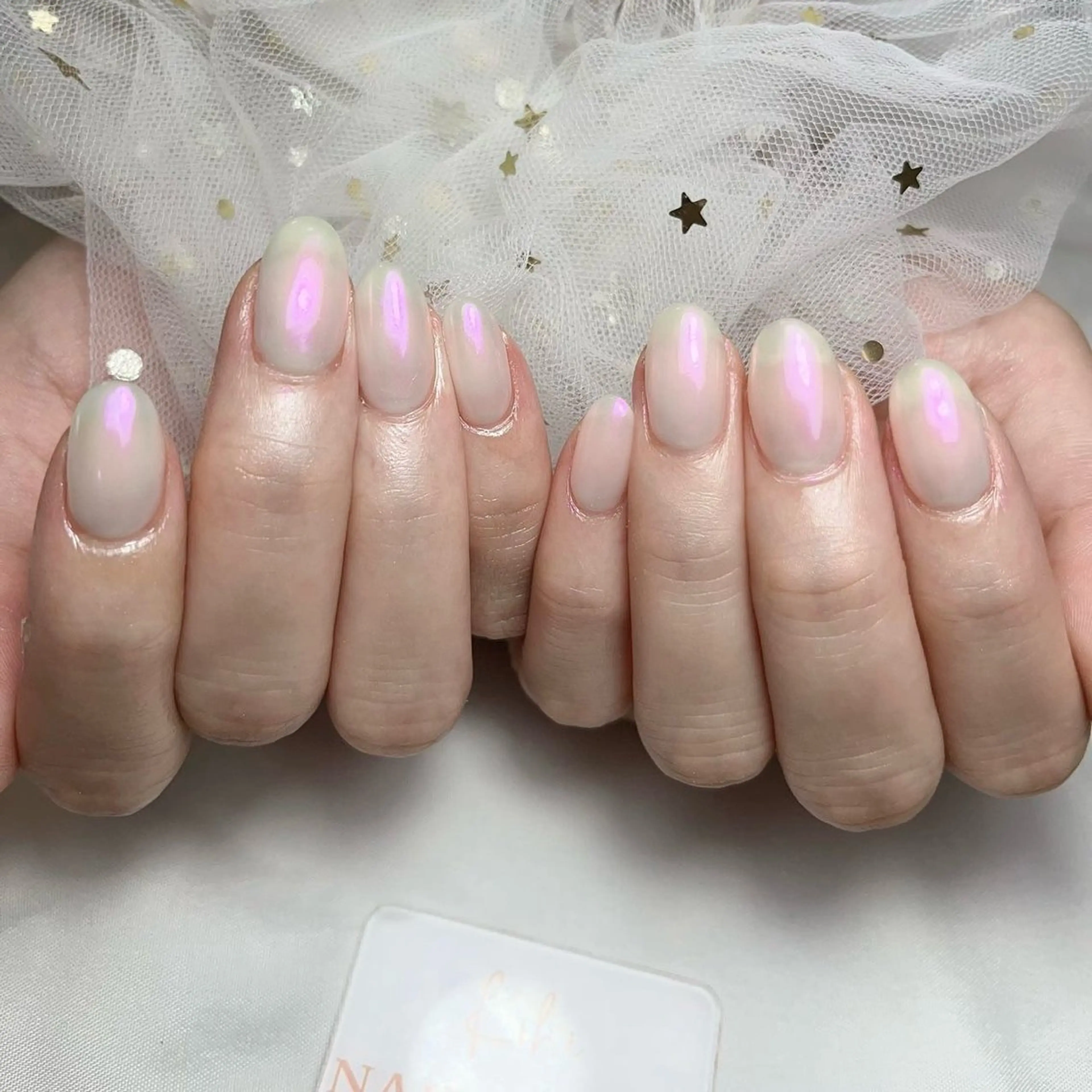 ネイル アートネイル フレンチネイル ジェルネイル グラデーション 韓国ネイル ハンドネイル 💕鈴木ユリ パラジェル/オフ無料のネイルデザイン